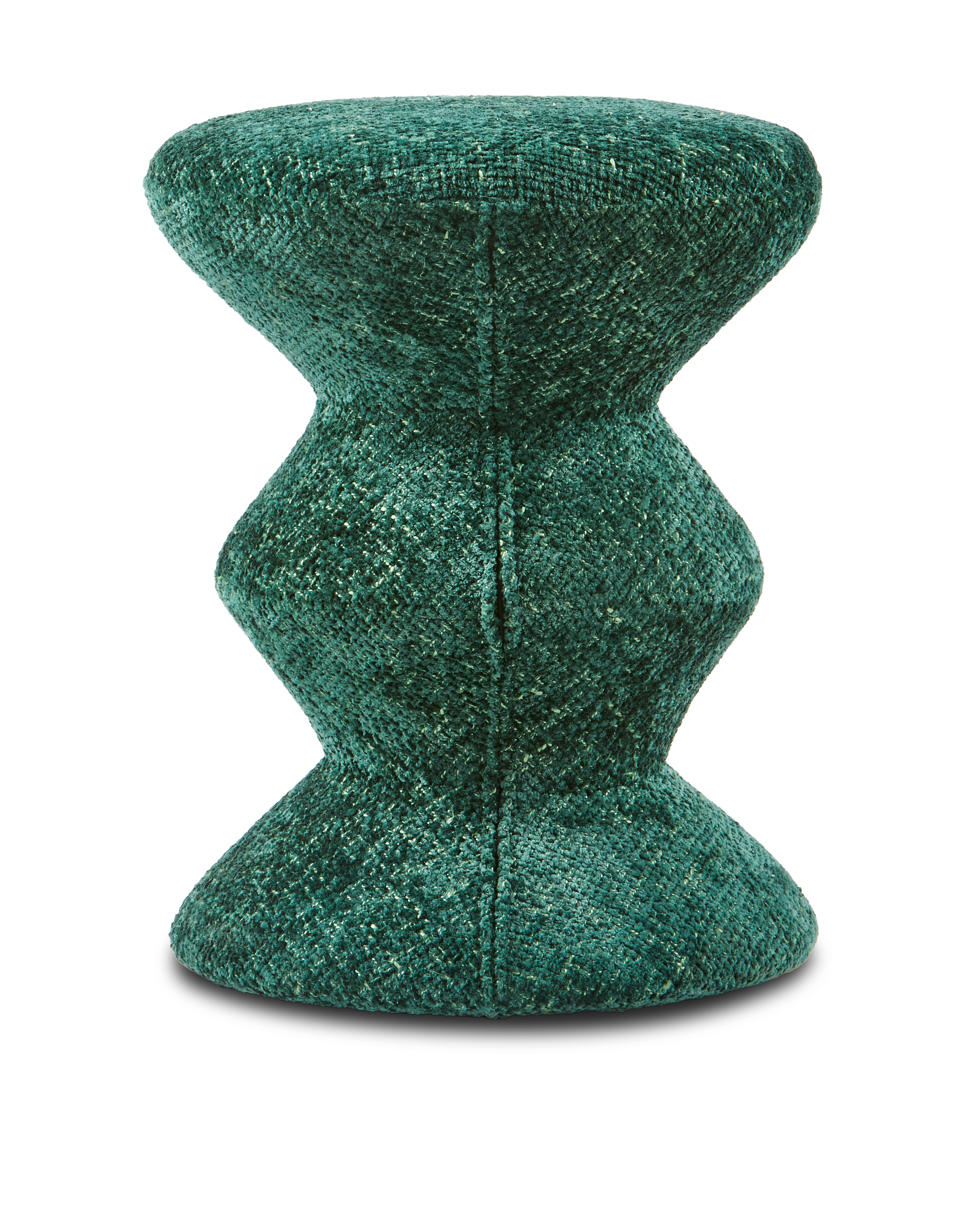 SOFT ZIG ZAG Stool Dark Green