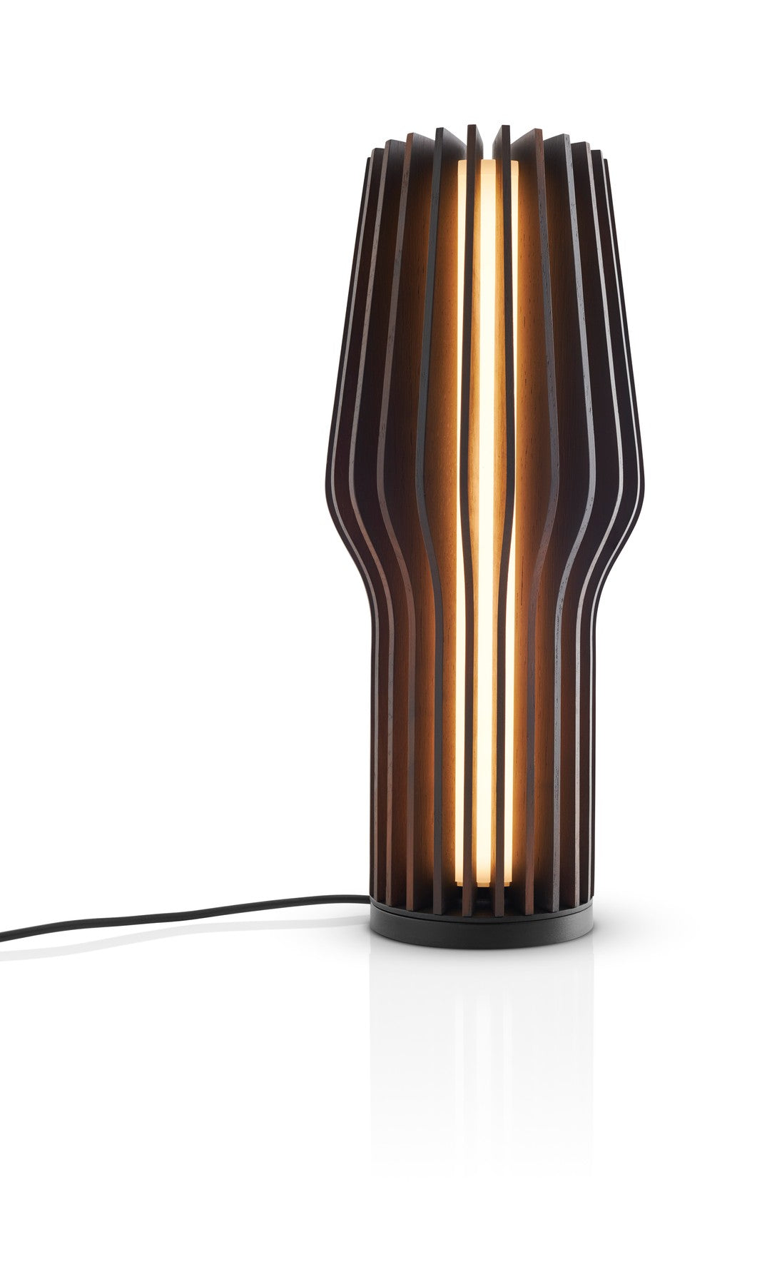 Lampa przenośna RADIANT dymiony dąb – drewno dębowe, PLEASE WAIT to be SEATED