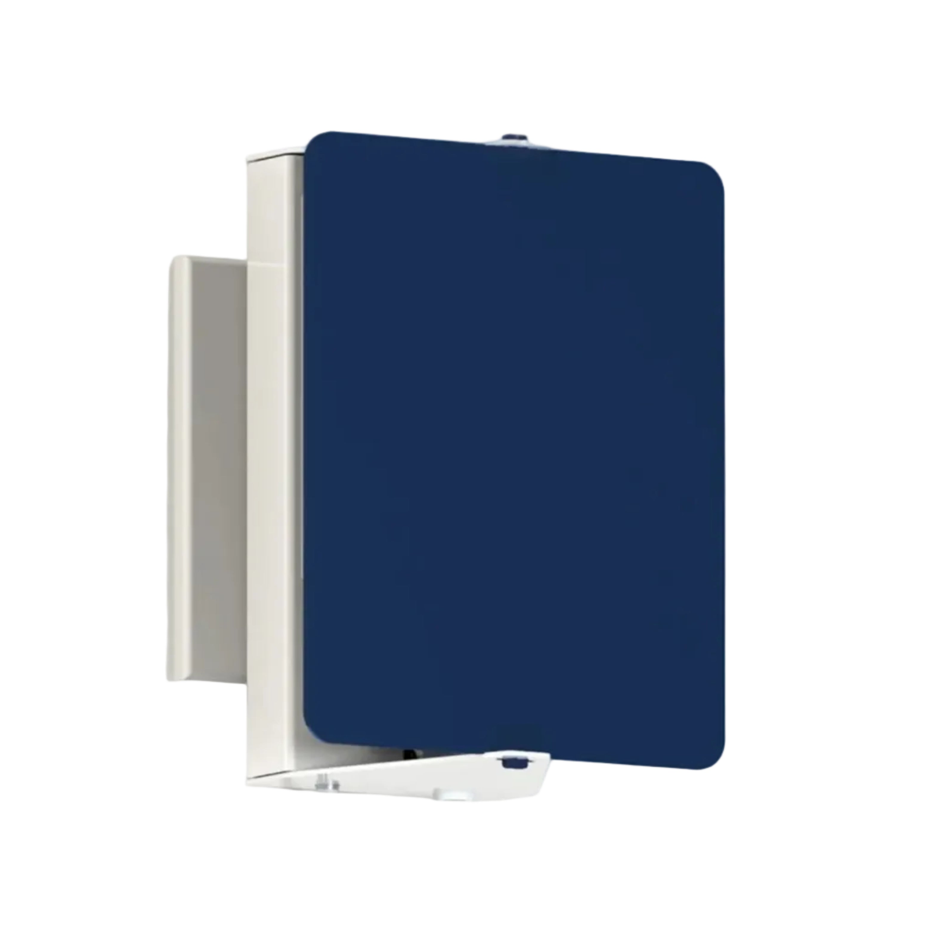 Blue Swiveling Shutter Wall Lamp