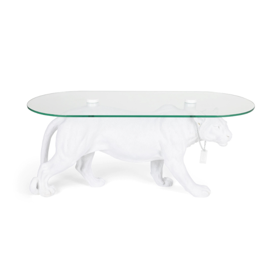 DOPE AS HELL white coffee table