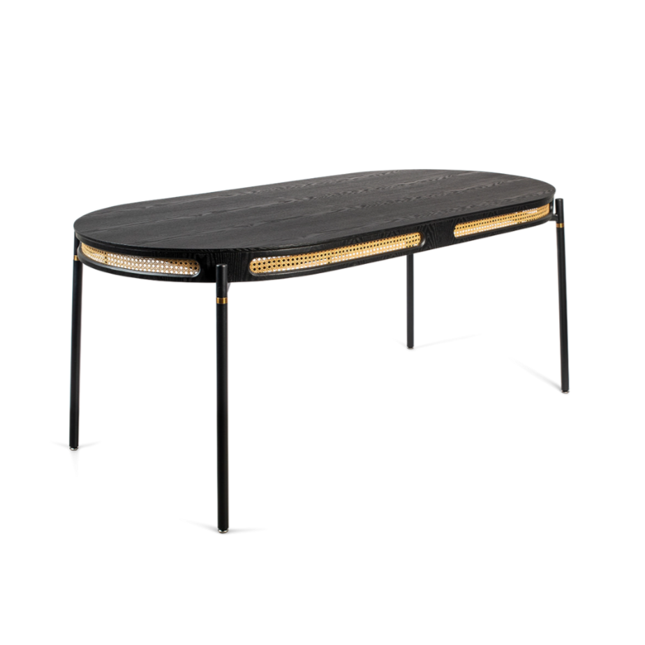 Table DON'T STOP THE WEBBING black