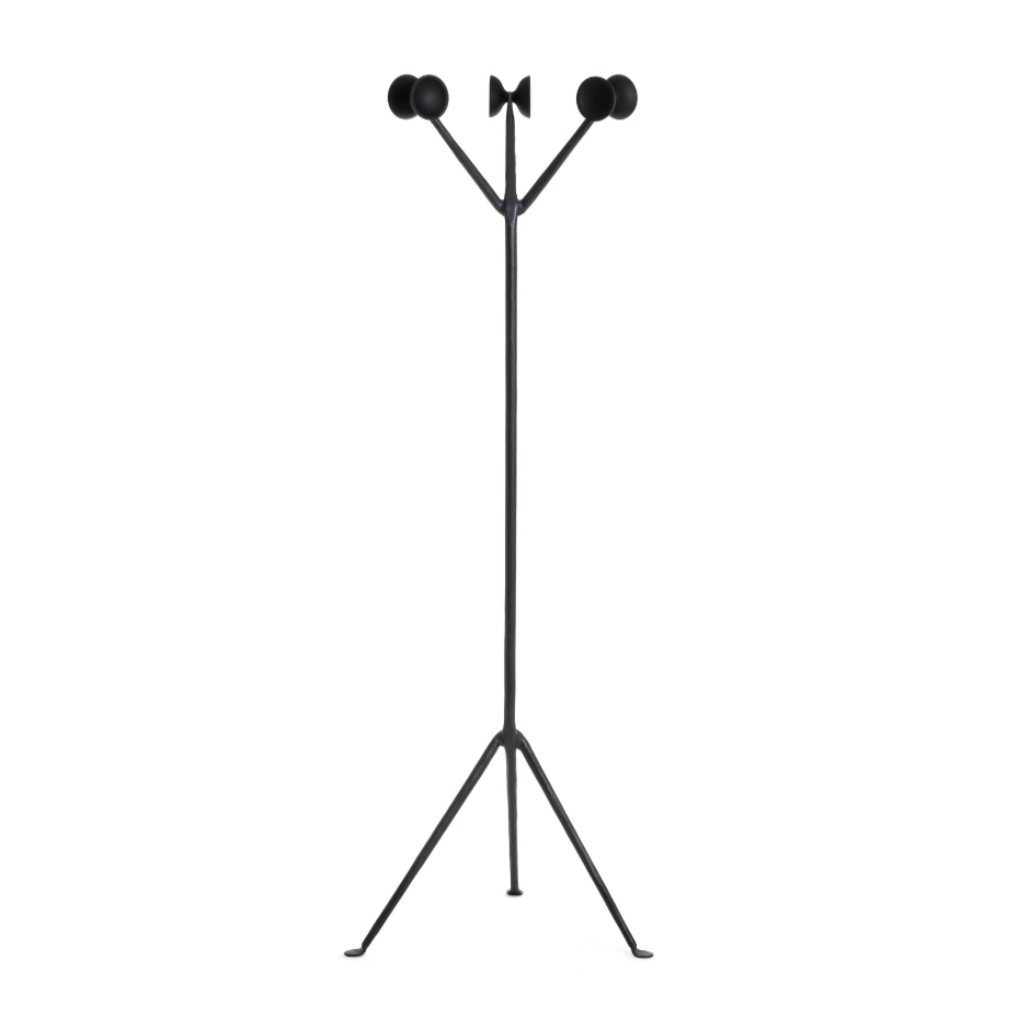 OFFICINA floor coat rack black