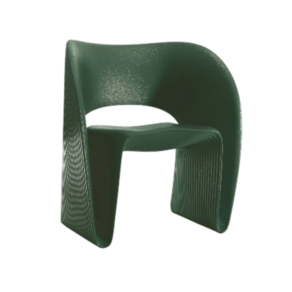RAVIOLO armchair dark green