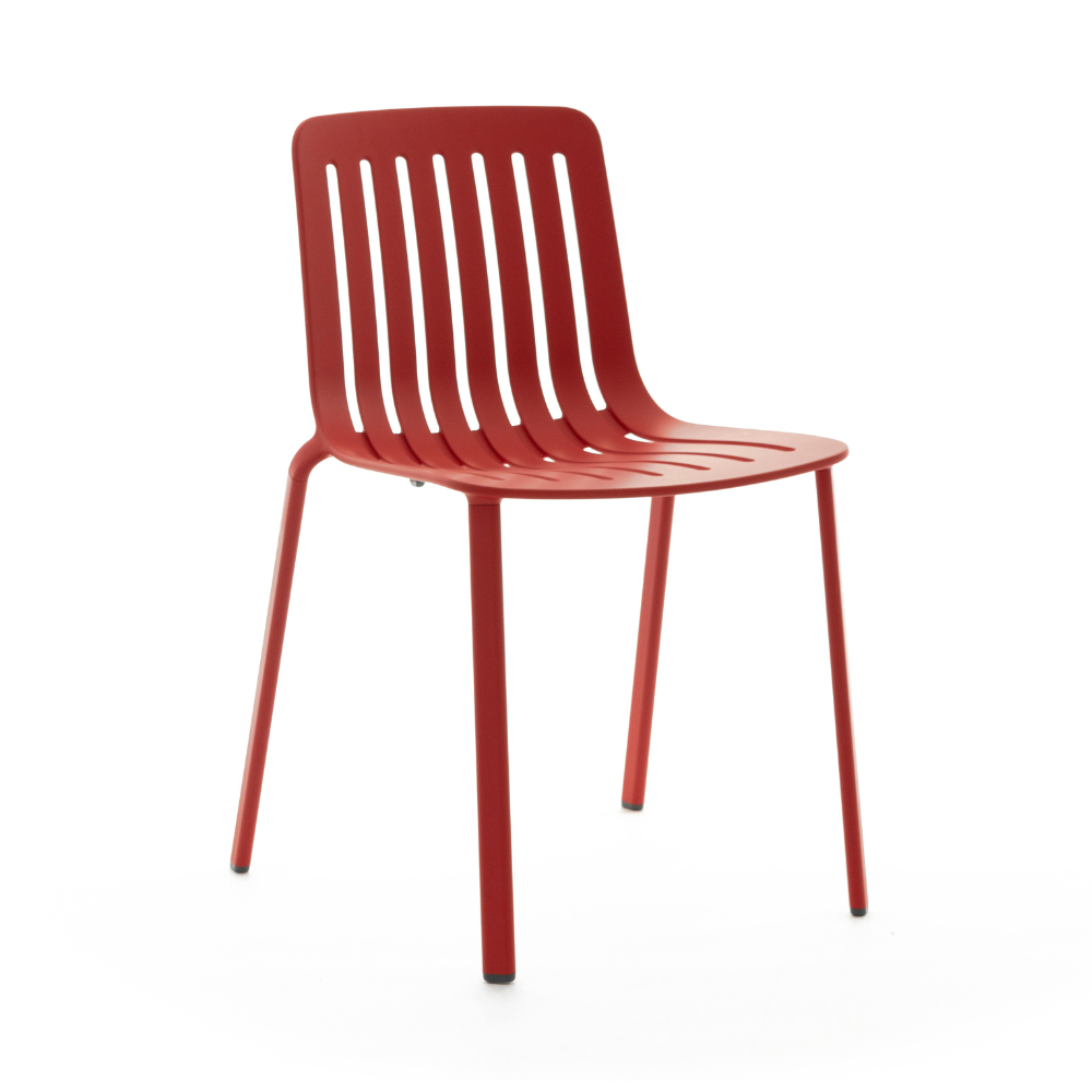 Outdoor chair PLATO red