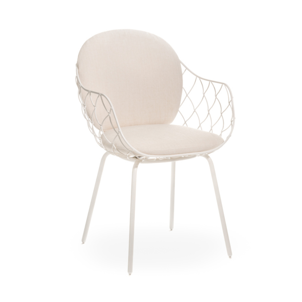 Außenstuhl PIÑA creme