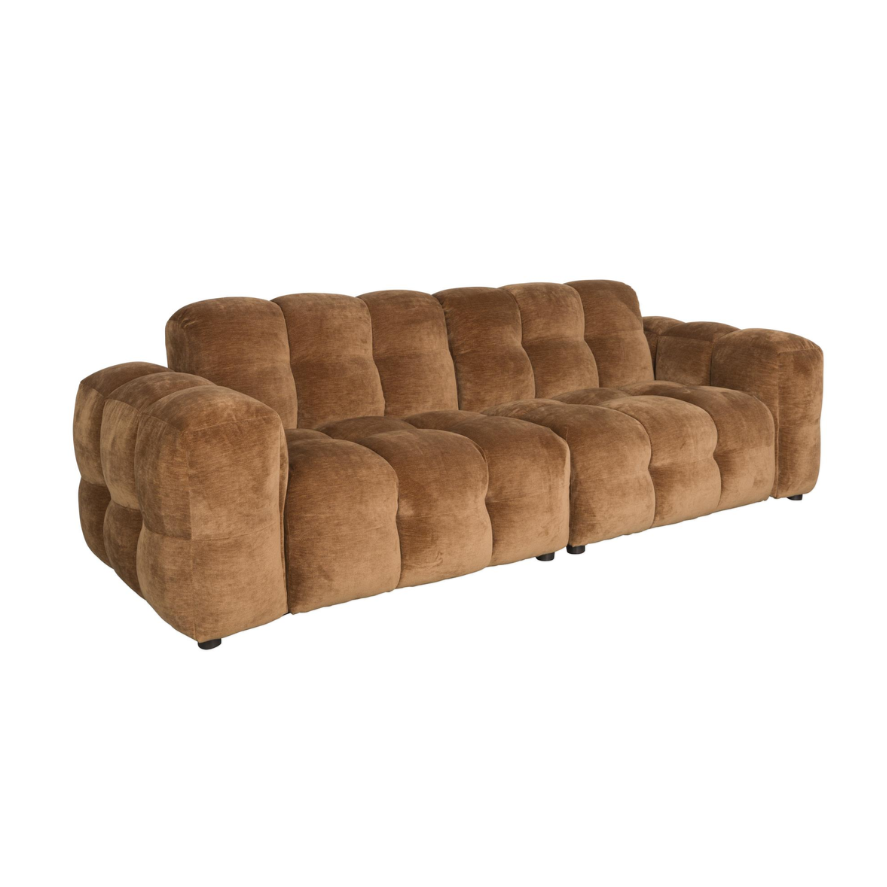 HACKMAN 3-Sitzer-Sofa, Cognac