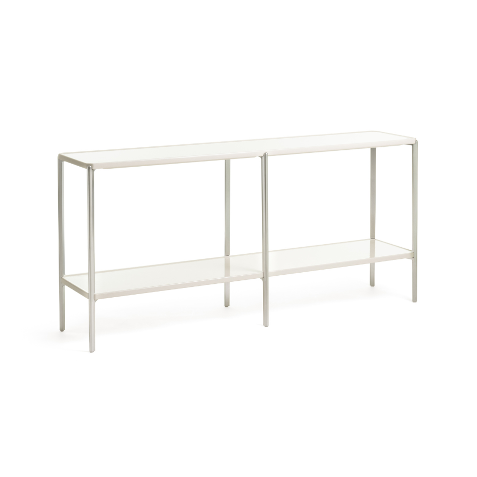 Double shelf TAMBOUR cream concrete