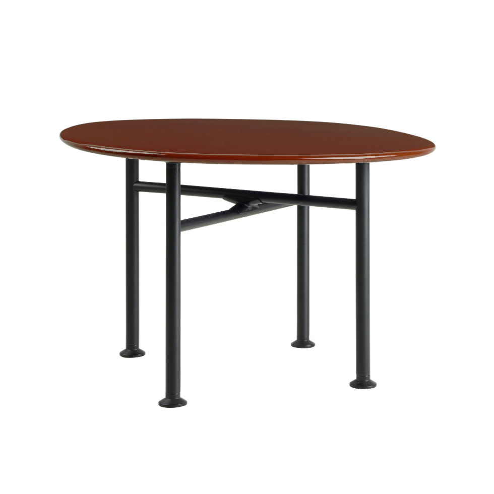 CARMEL Coffee Table Burgundy Ceramic