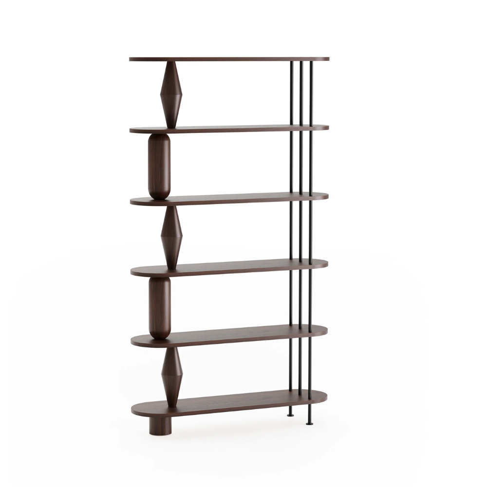 VAZOO Shelf Dark Oak Wood