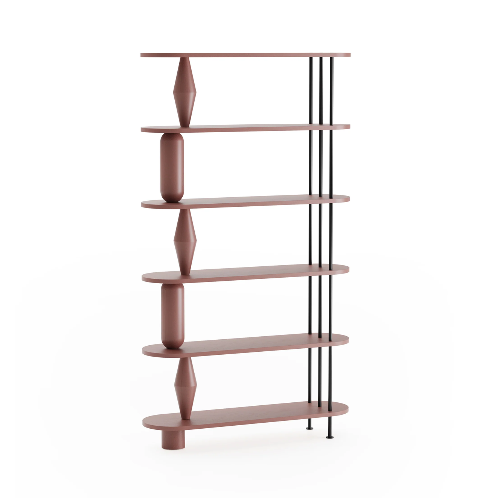 VAZOO Shelf Pink Oak Wood