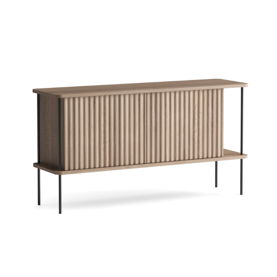 Kommode MAYA gebleichtes Eichenholz