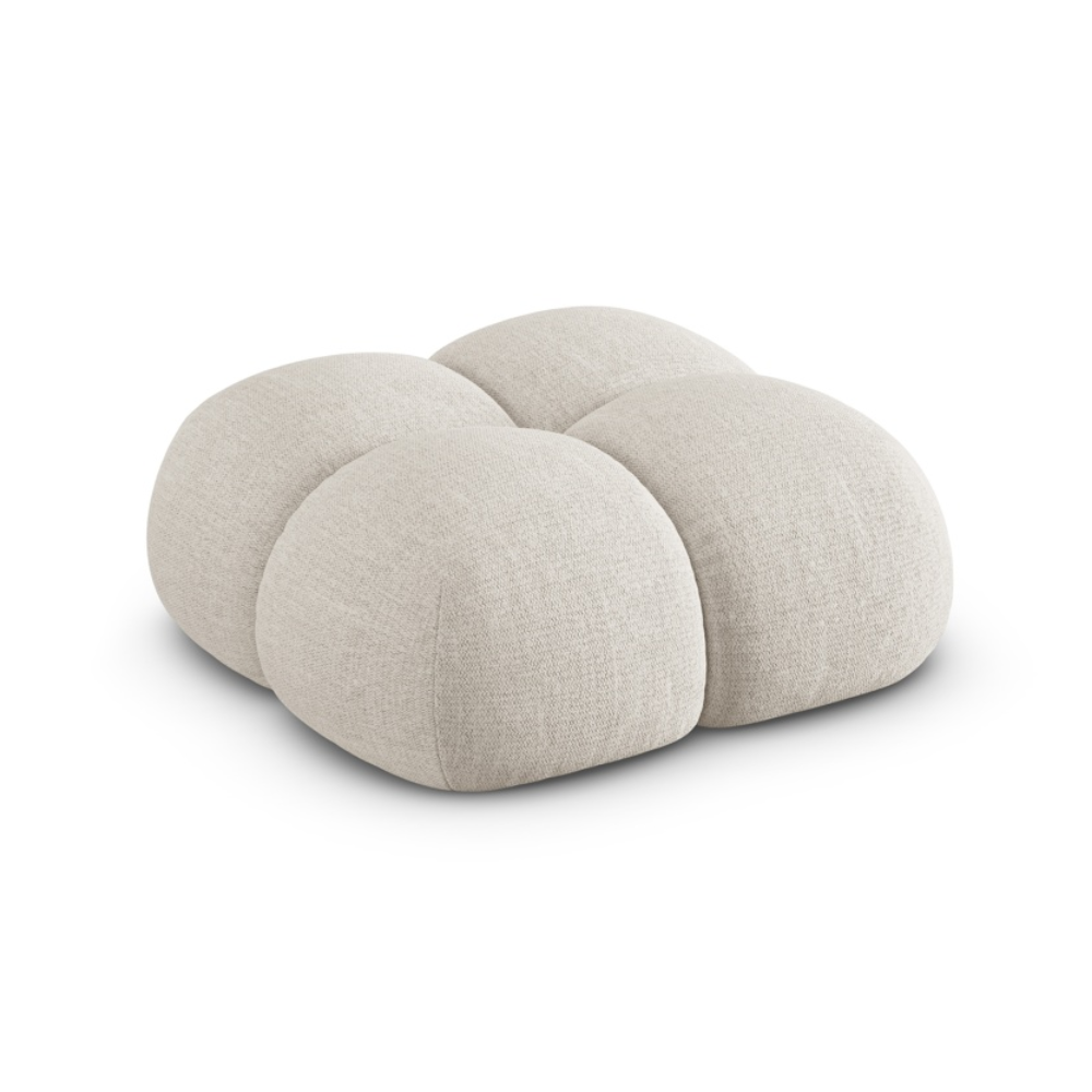 Puf LORETTO hellbeige