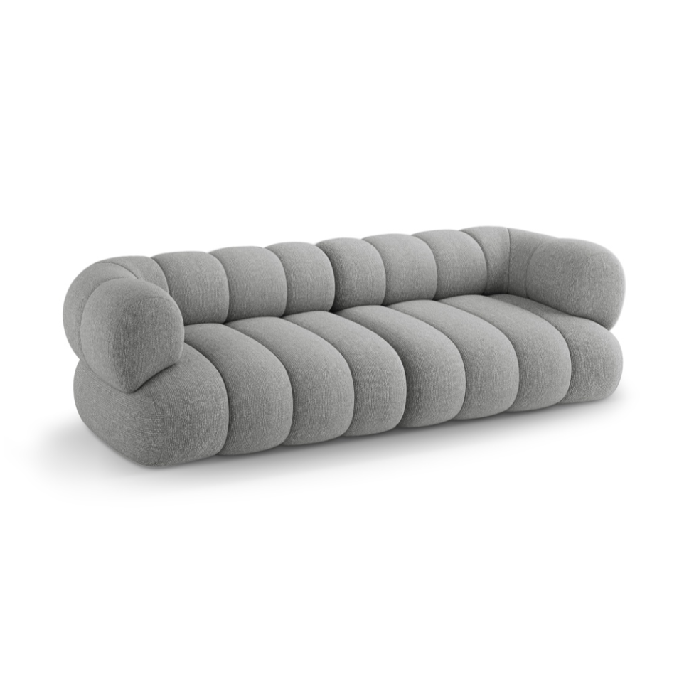 4-seater KOGE sofa light gray