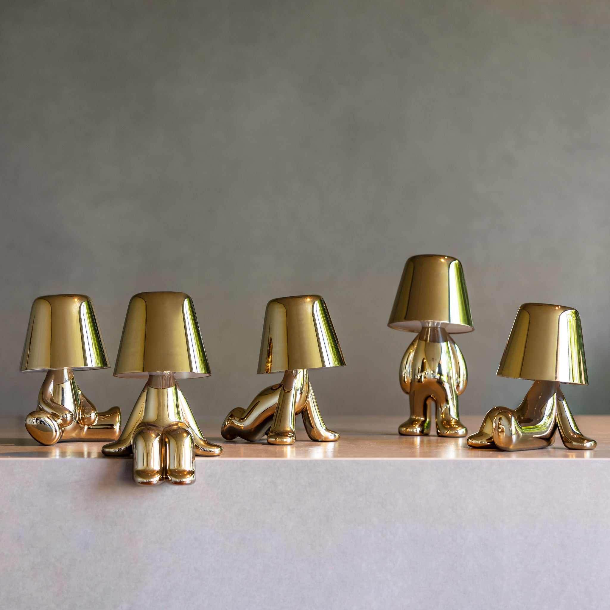 Lampe GOLDEN BROTHERS - BOB gold