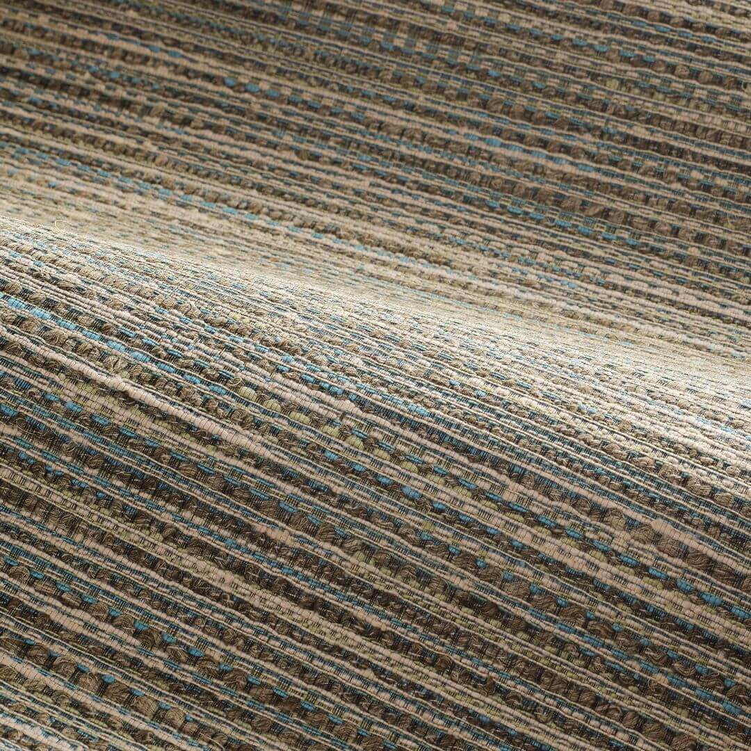 Strukturierte Textiltapete, die Leinwand imitiert VAGAR - TOPAZE / GRÈGE beige mit Gold