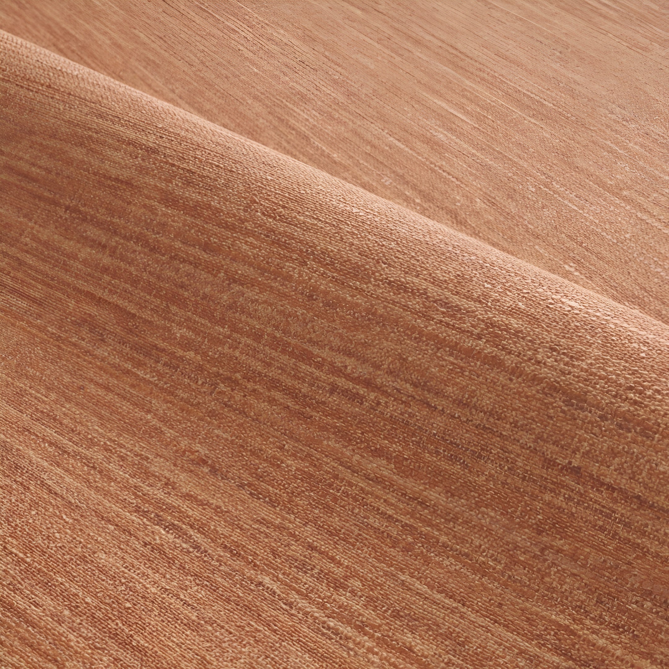 Structural wallpaper imitating canvas OCCITAN - TERRE DE SIENNE terracotta with bronze