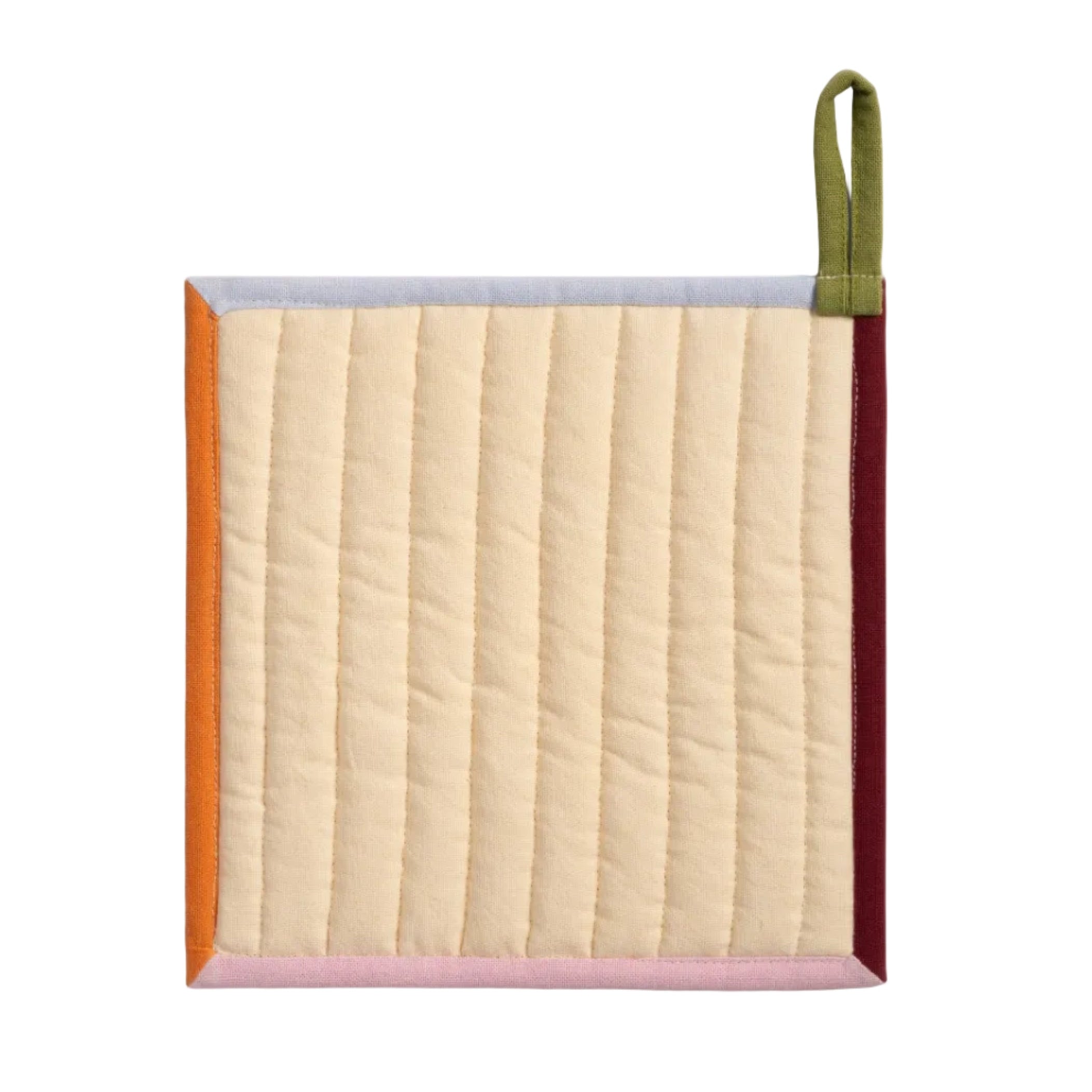 Küchenhandschuh STITCH ARC blau mit beige und grün