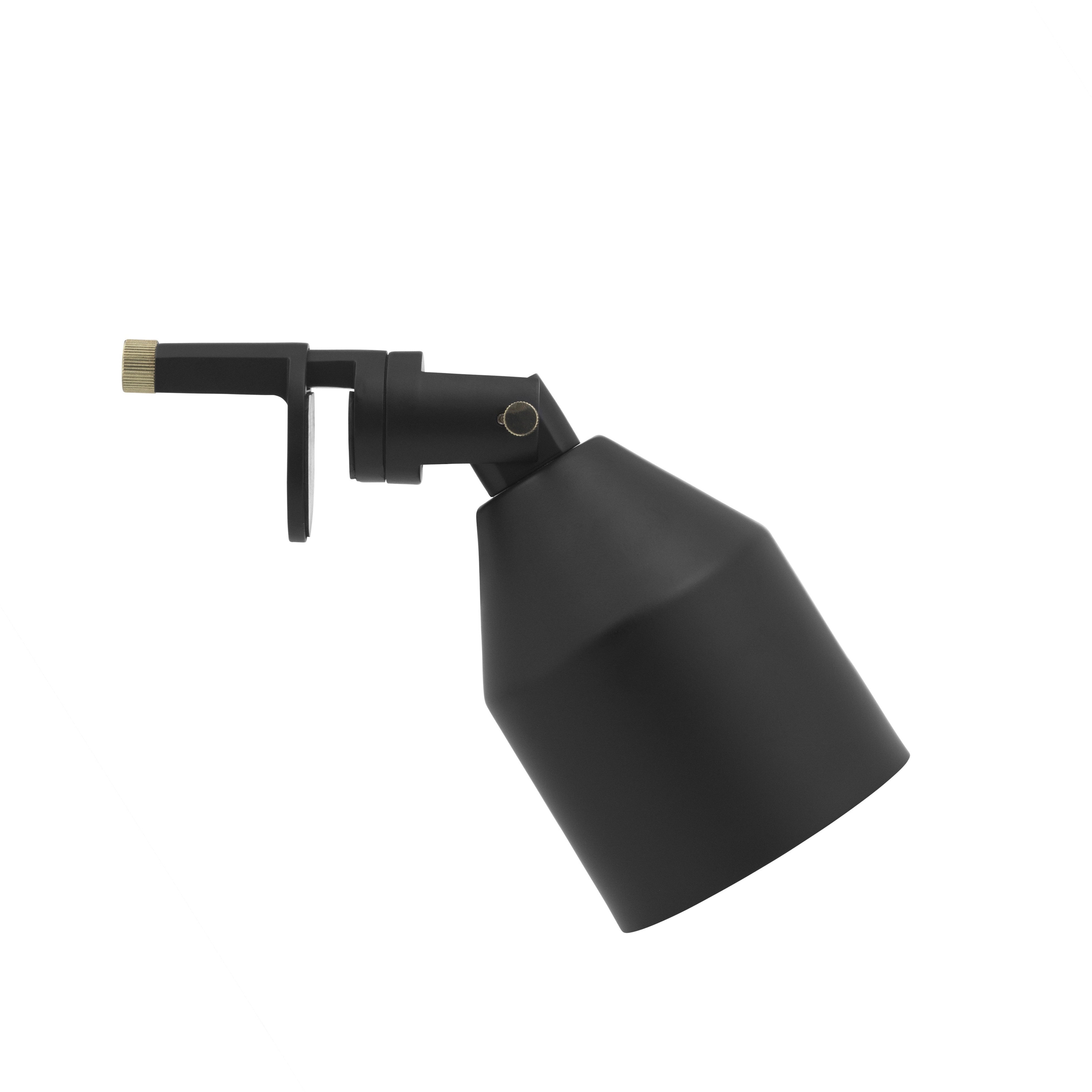 Tragbare Wandleuchte KLIP schwarz