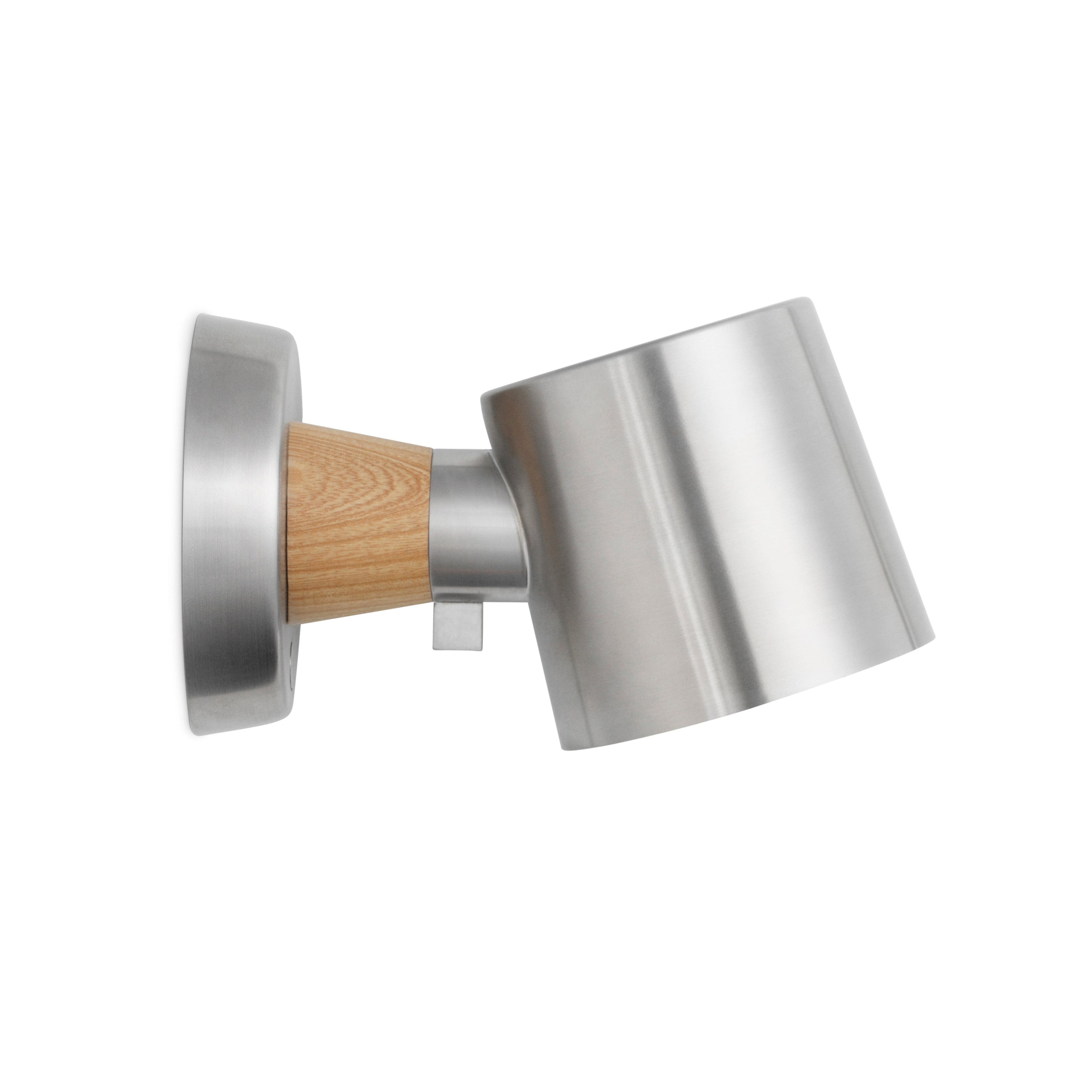 Adjustable Wall Lamp RISE Stainless Steel