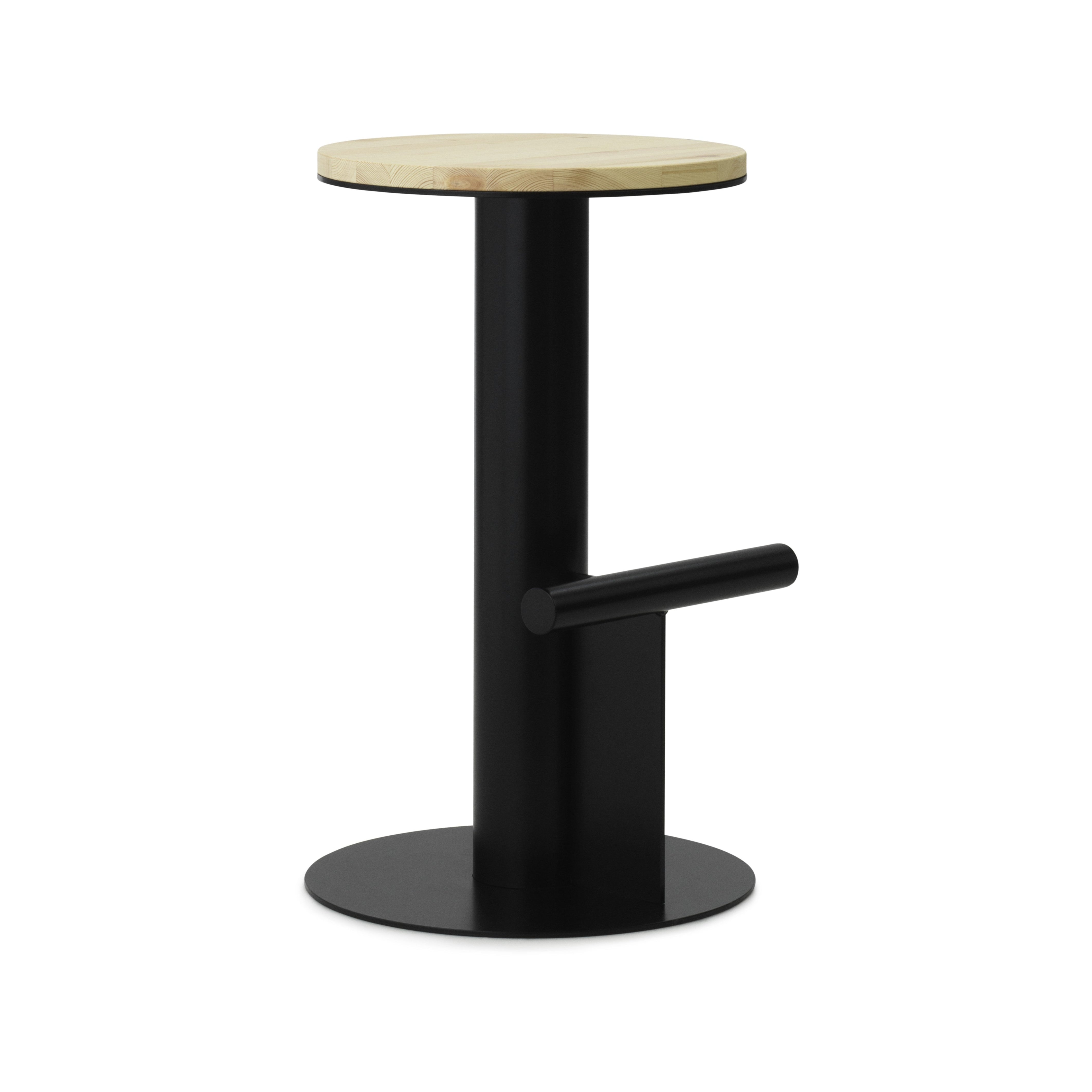 Black bar chair