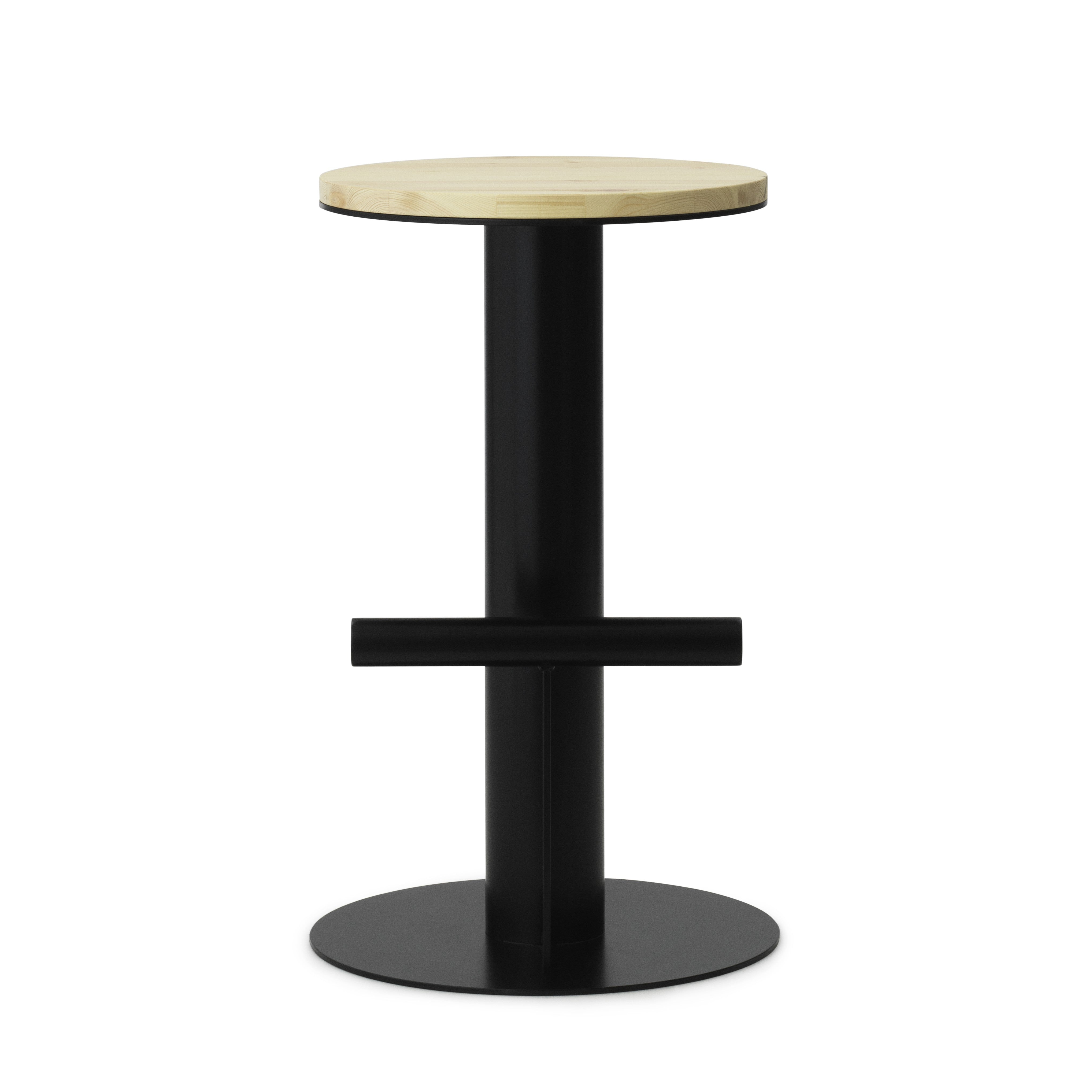 Black bar chair