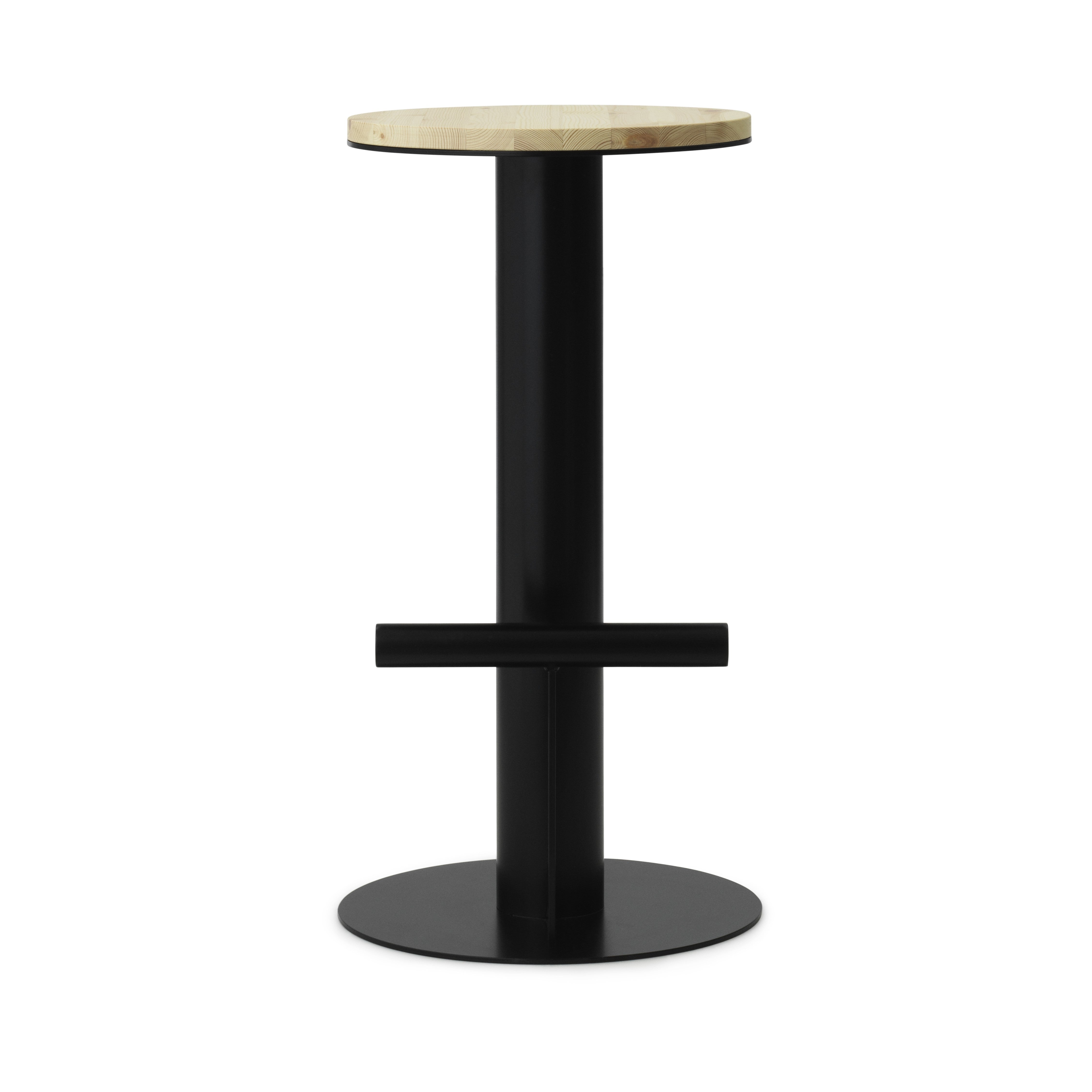 Black bar chair