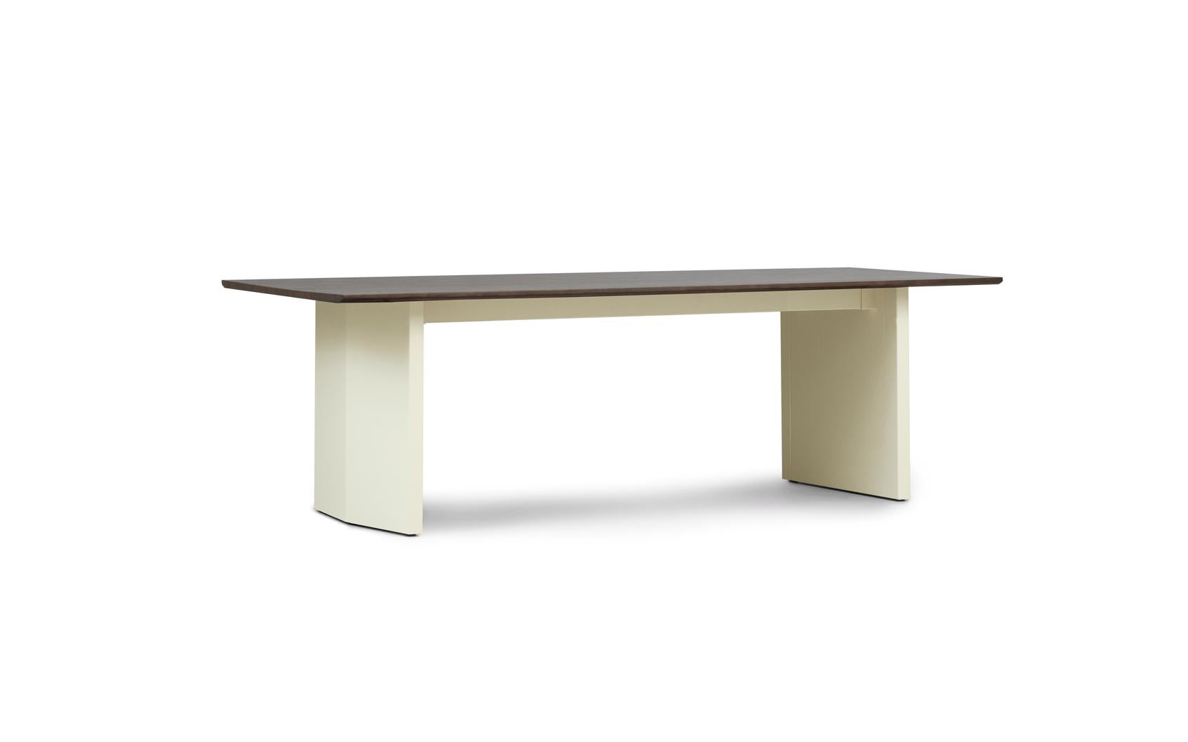Cream panel table