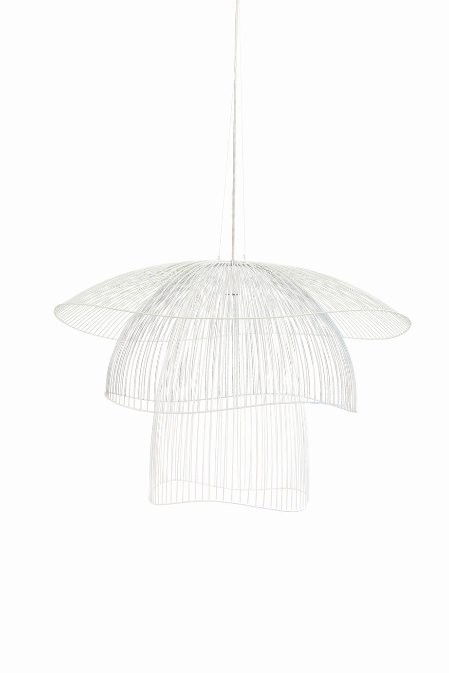 Lampa wisząca PAPILLON biały – Forestier