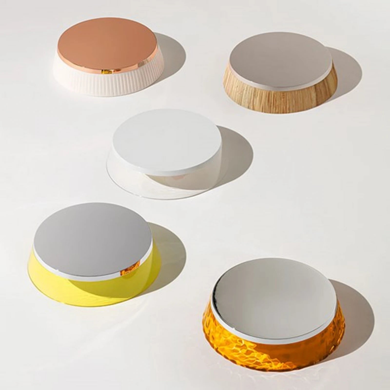 BON JOUR Table Lamp with Copper Finish