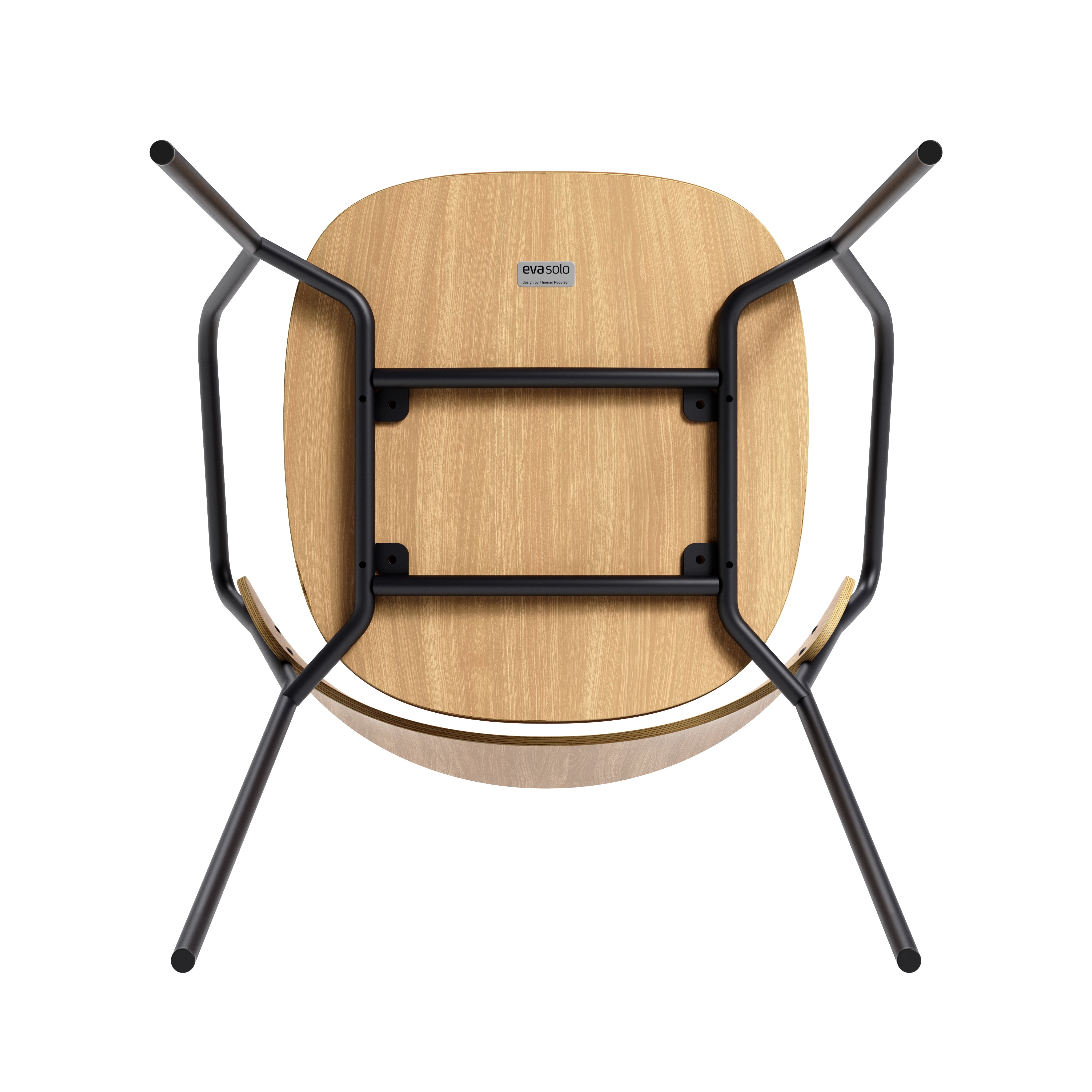 DOSINA Armchair with Oak Veneer