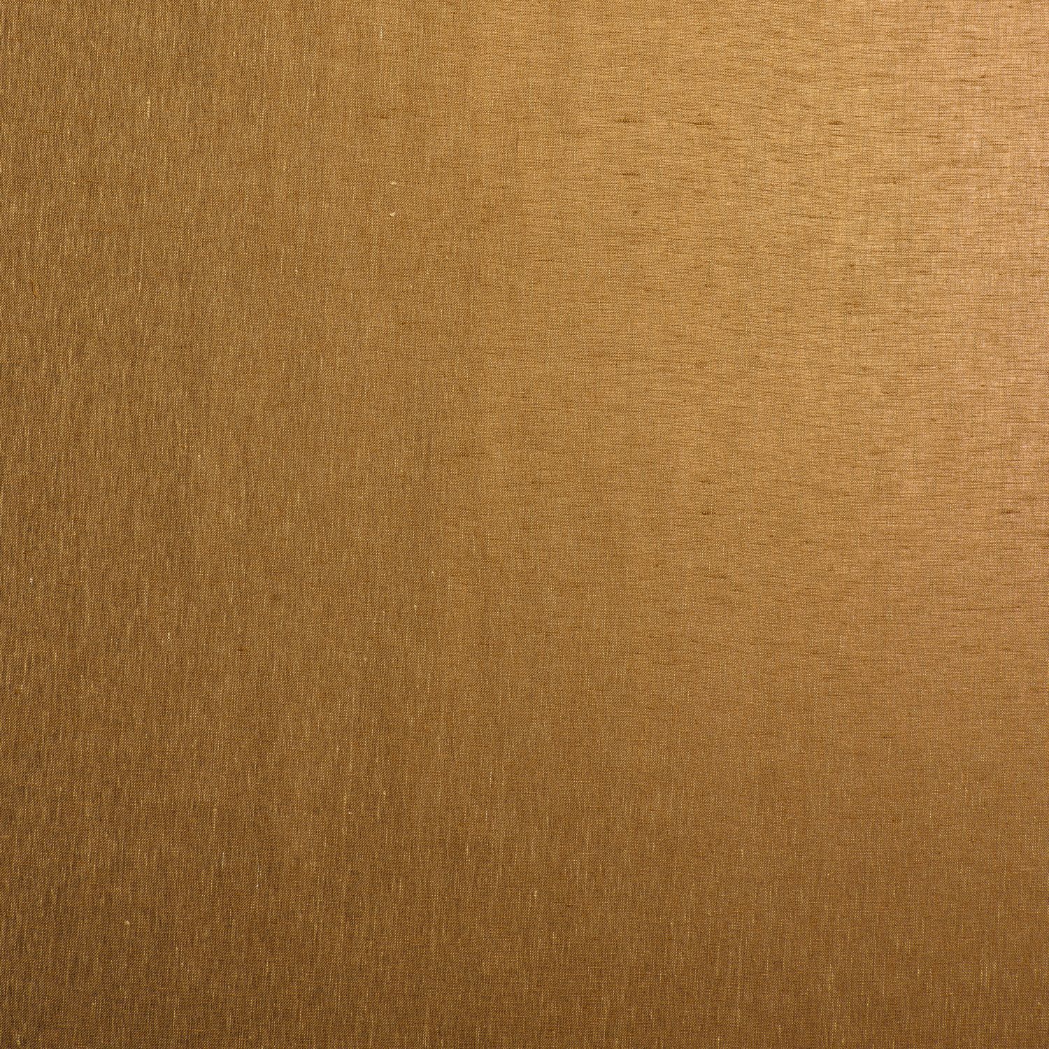 Textiltapete aus Leinen mit Opalisationseffekt ELARA - MORDORÉ goldfarben