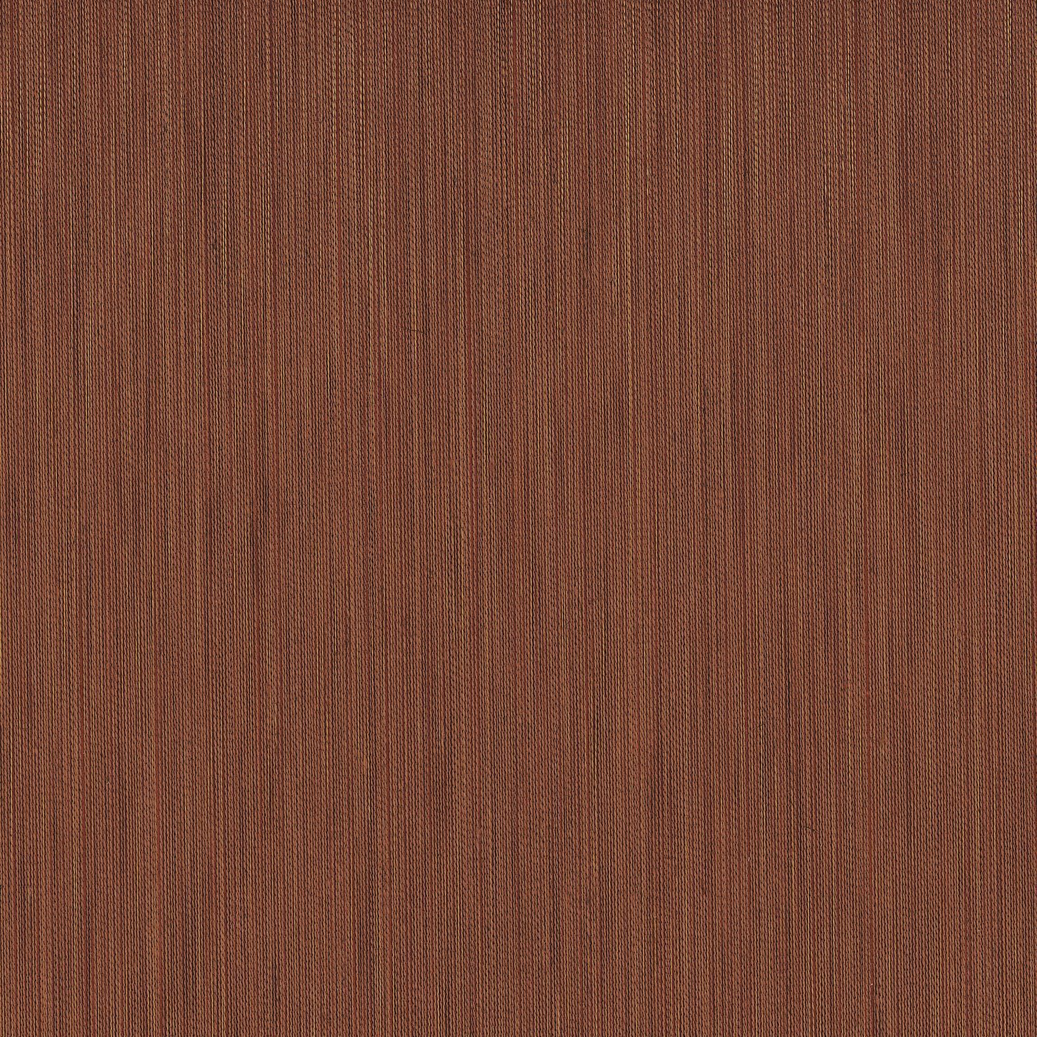 Textilstruktur-Tapete mit vertikalen Streifen JUSSIEU - TERRACOTTA Terakotta