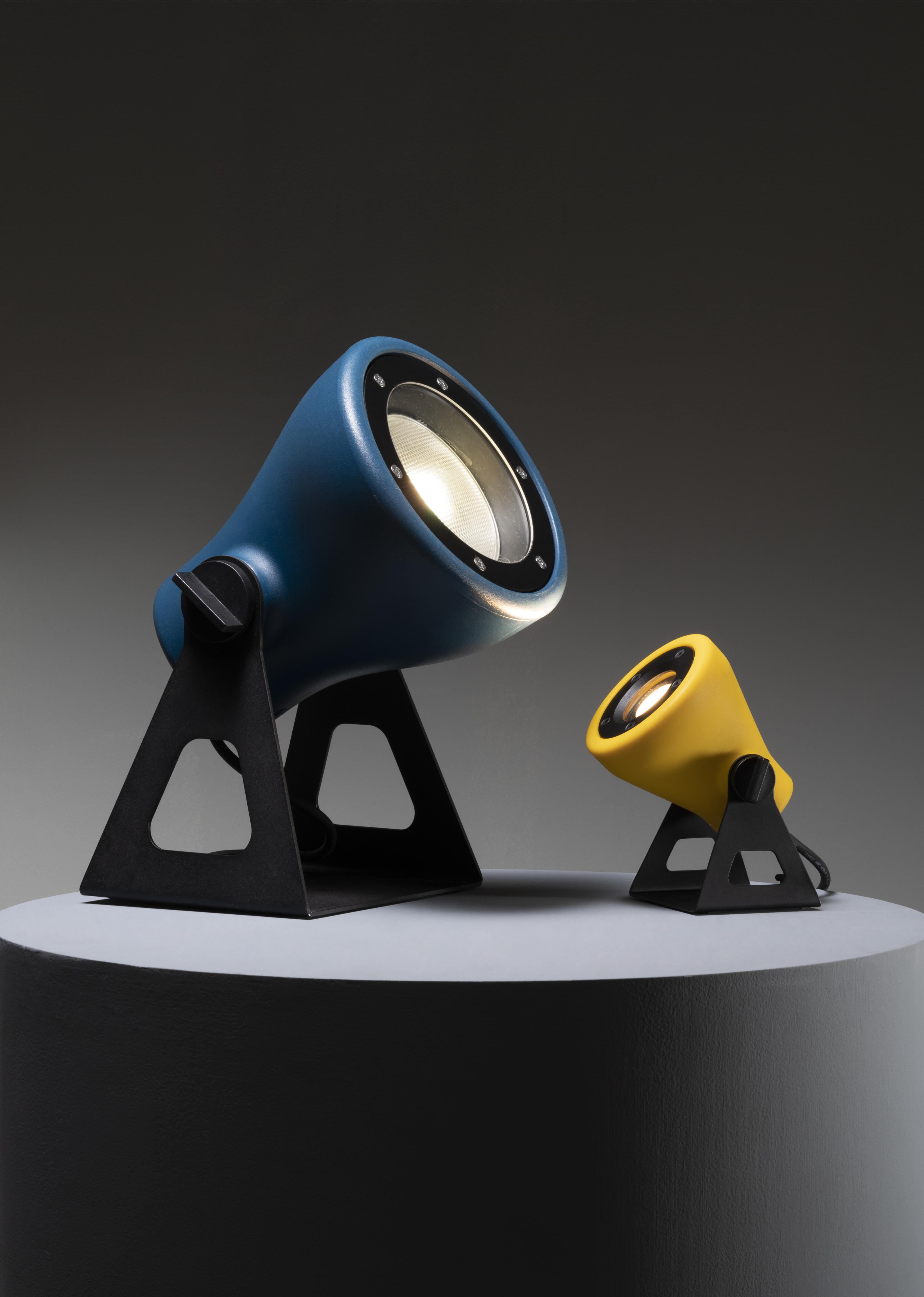 Lampa zewnętrzna podłogowa FROG żółty