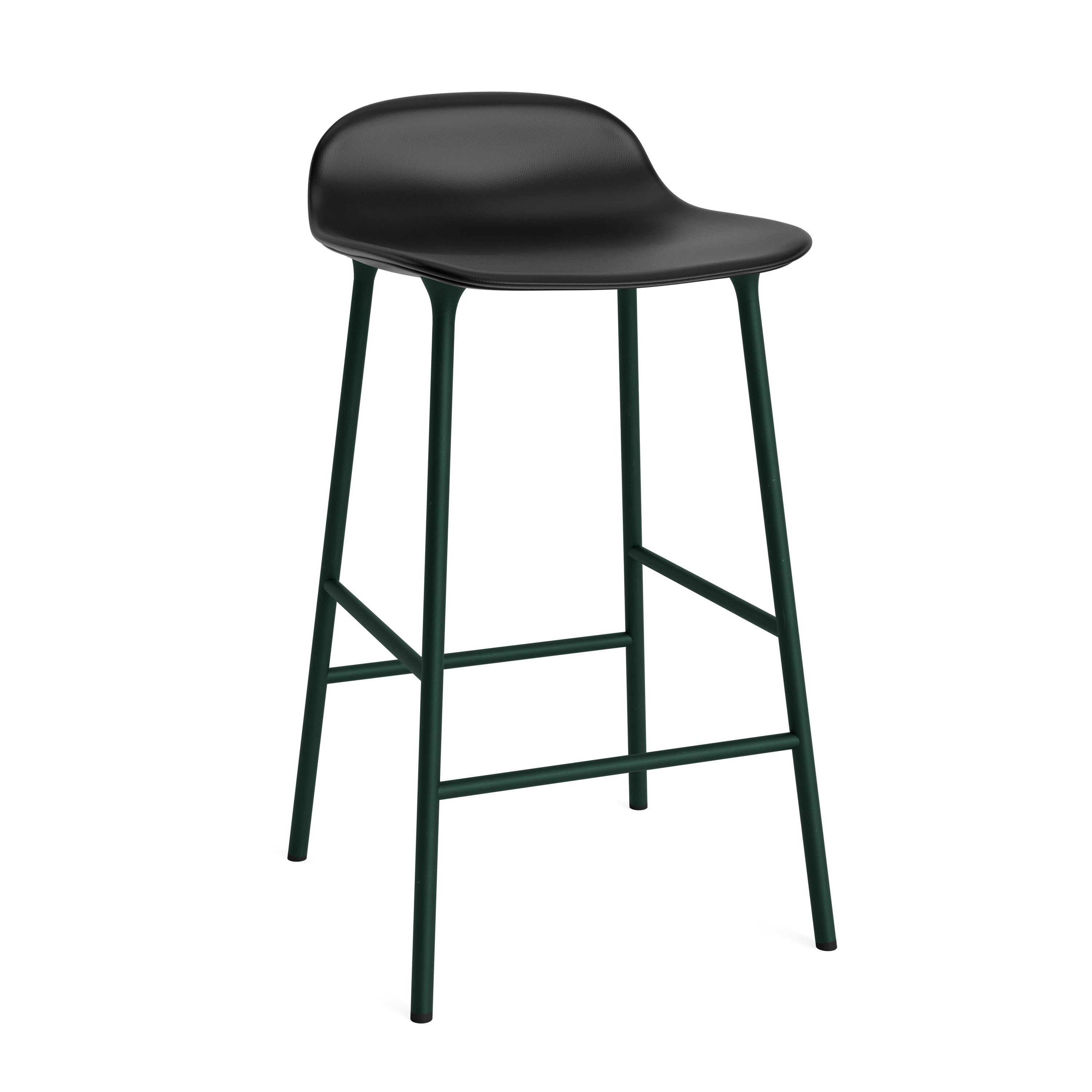 Upholstered HAKER forms with a black base