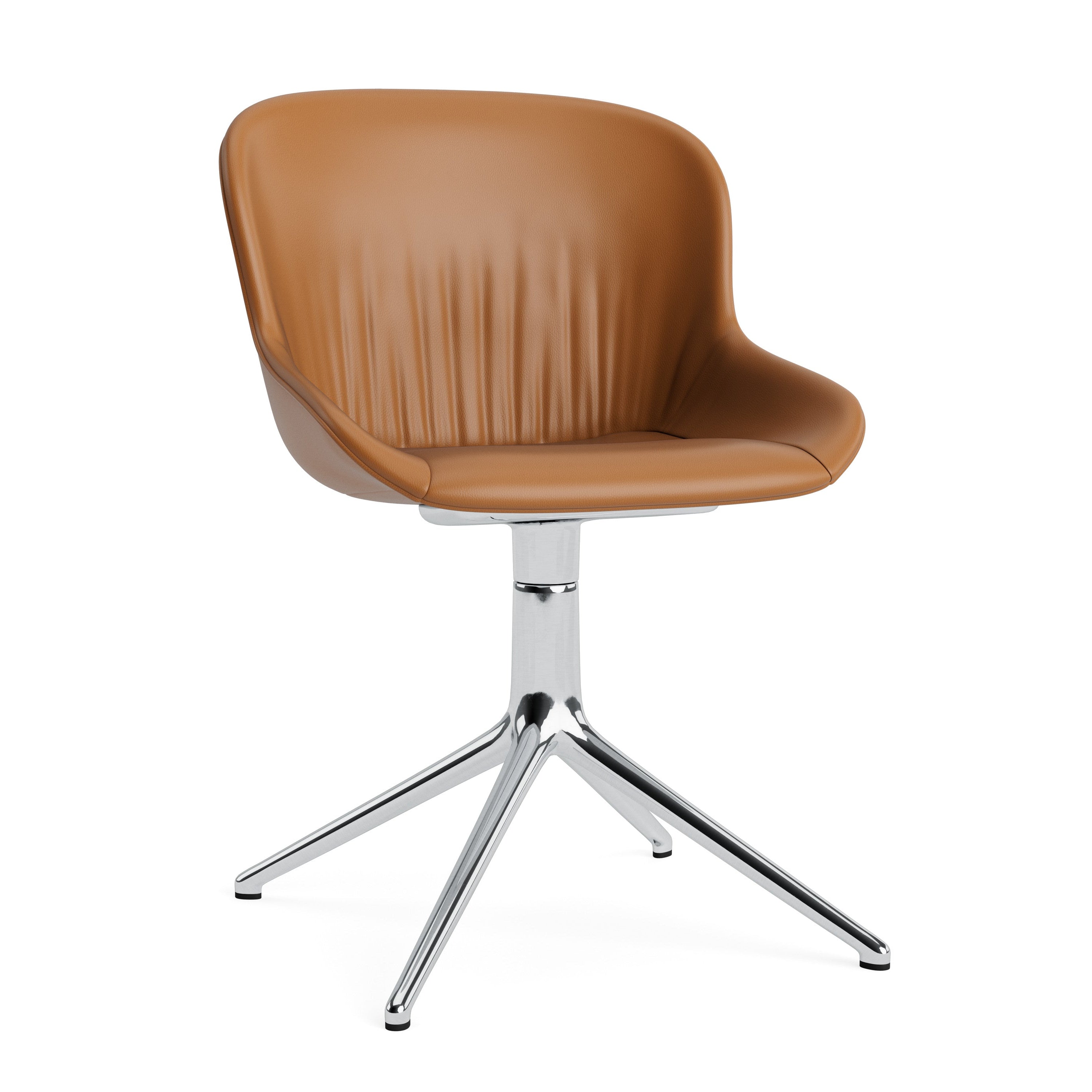 Hyg Comfort 4L Upholstered Office chair with an aluminum base