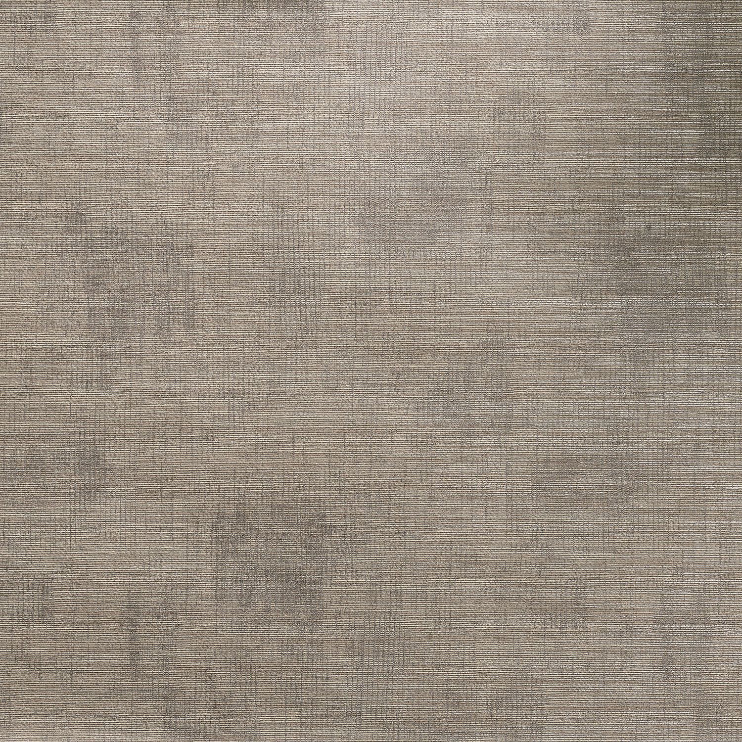 Textile wallpaper with a structural canvas imitation ORCADE - MARRON GLACÉ brown