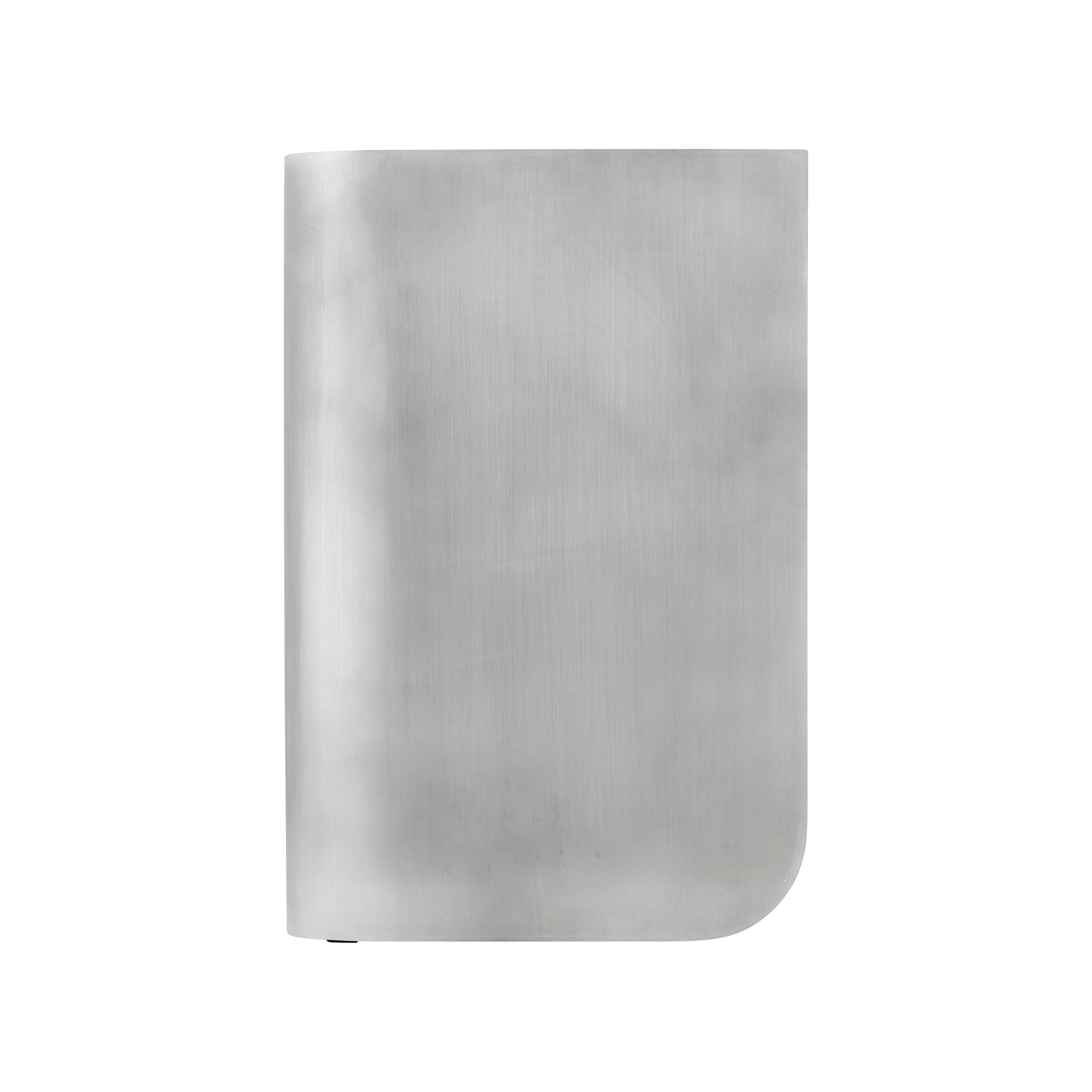 VOLUME aluminum side table