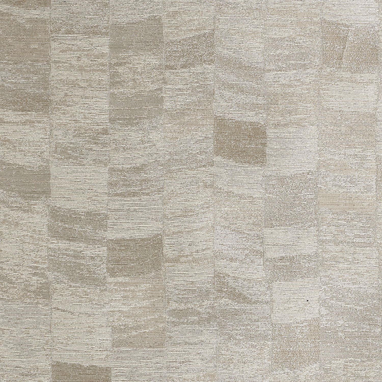 Tapeta tekstylna strukturalna z motywem geometrycznym PUEBLOS - GRIS SENDRÉ popielaty szary – Casamance