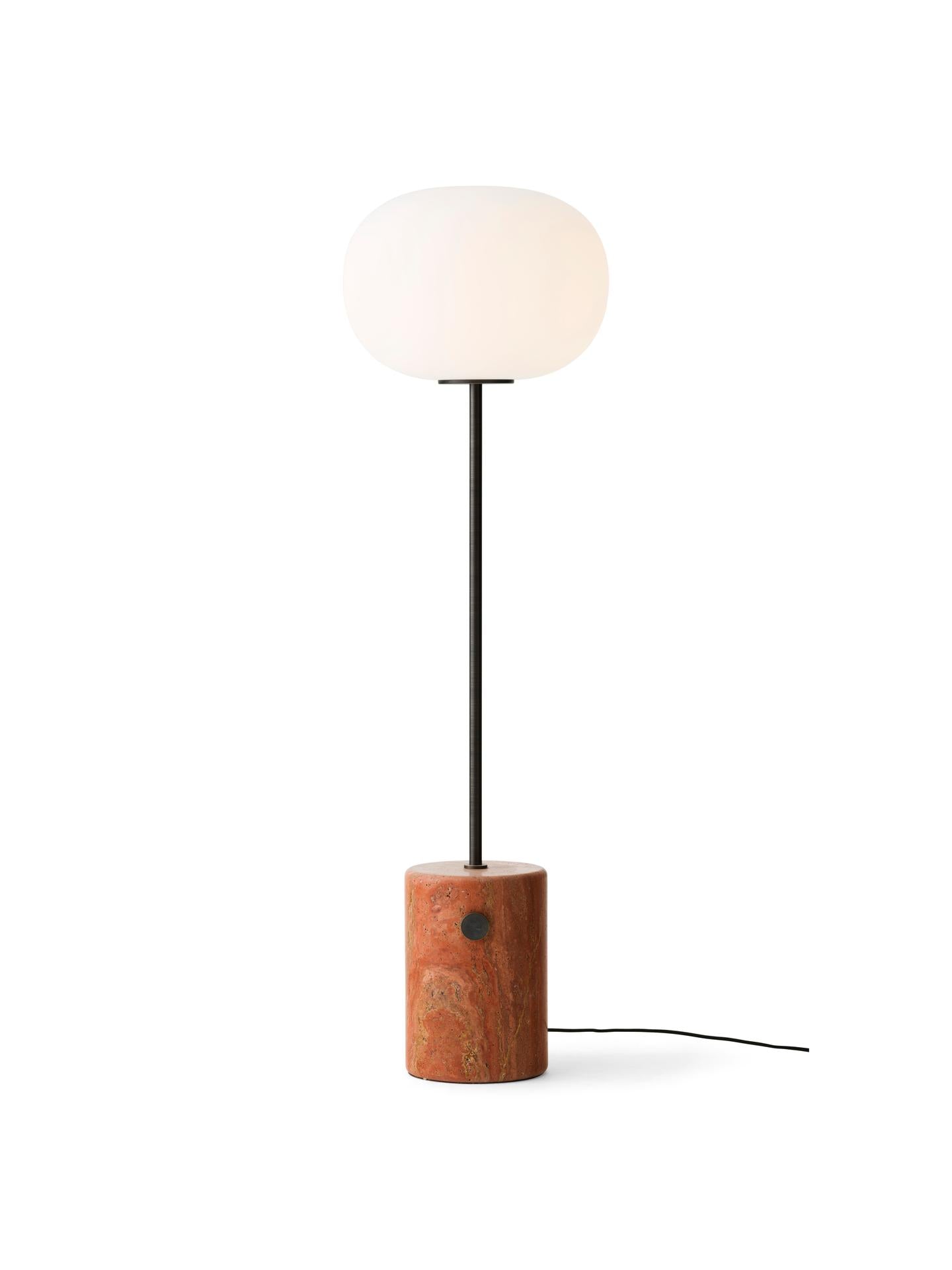 JWDA floor lamp red travertine