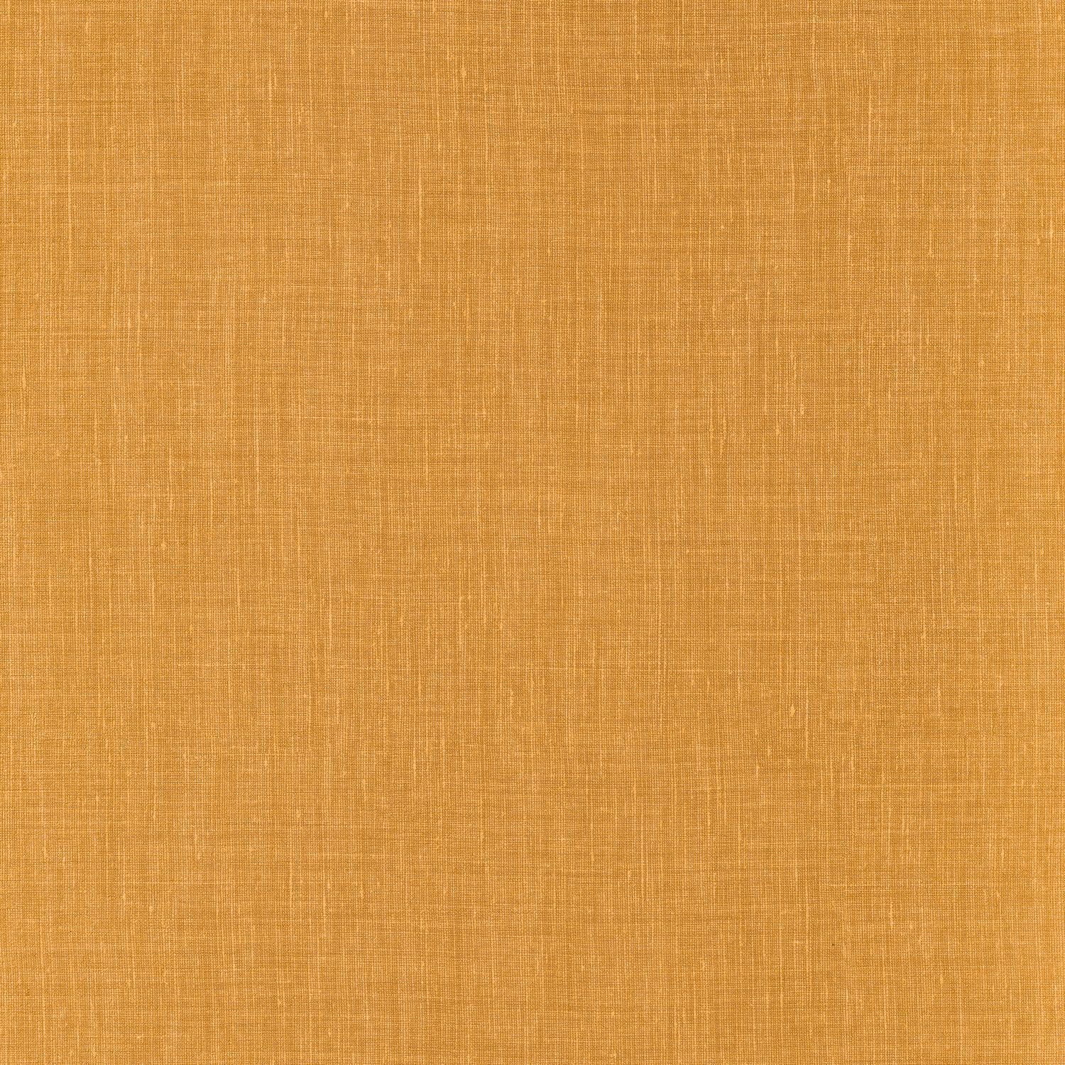 Strukturtapete, die Leinenstoff imitiert SHINOK - OCRE orange