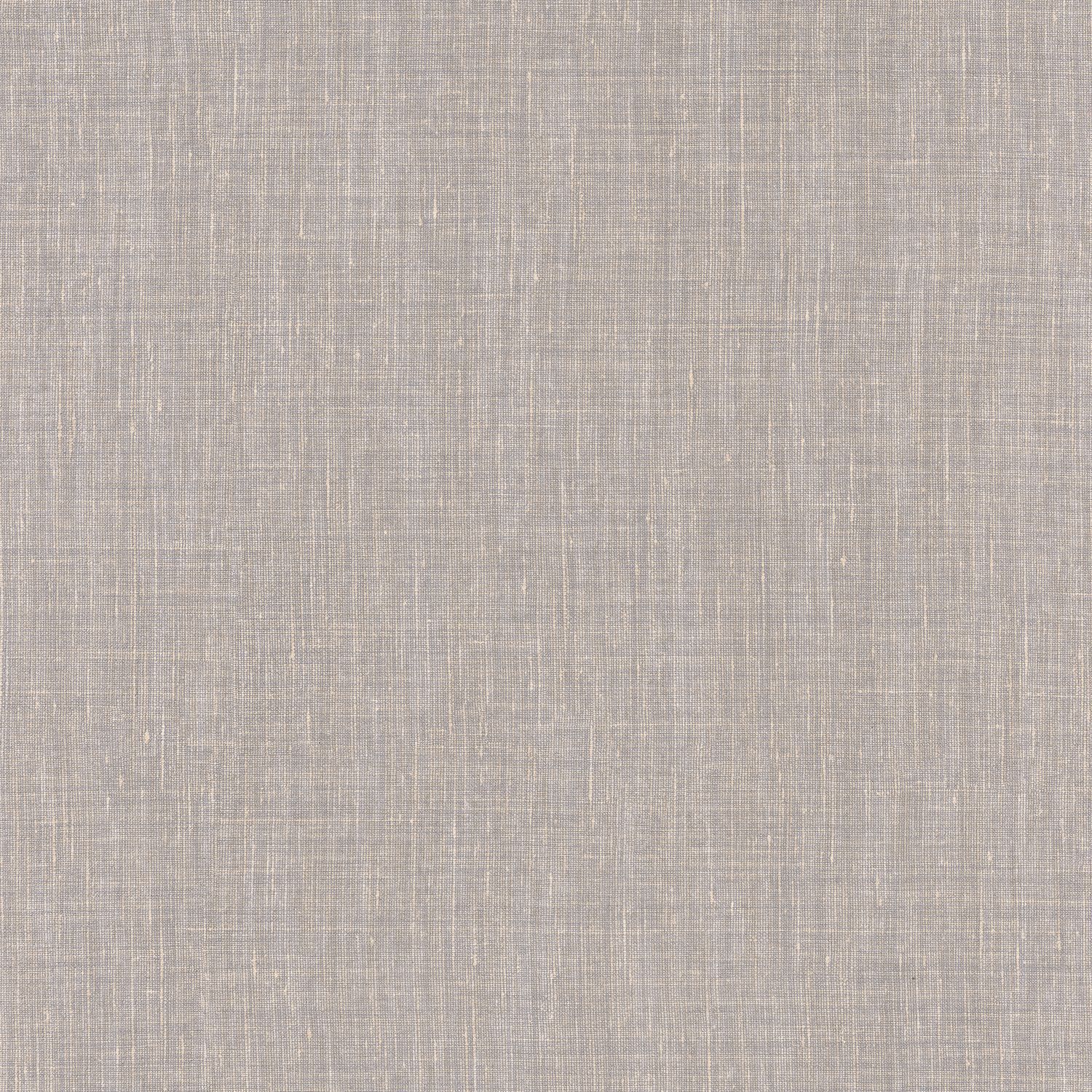 Strukturtapete, die leinenähnliches Gewebe imitiert SHINOK - TERRE DE BRUME grau-beige