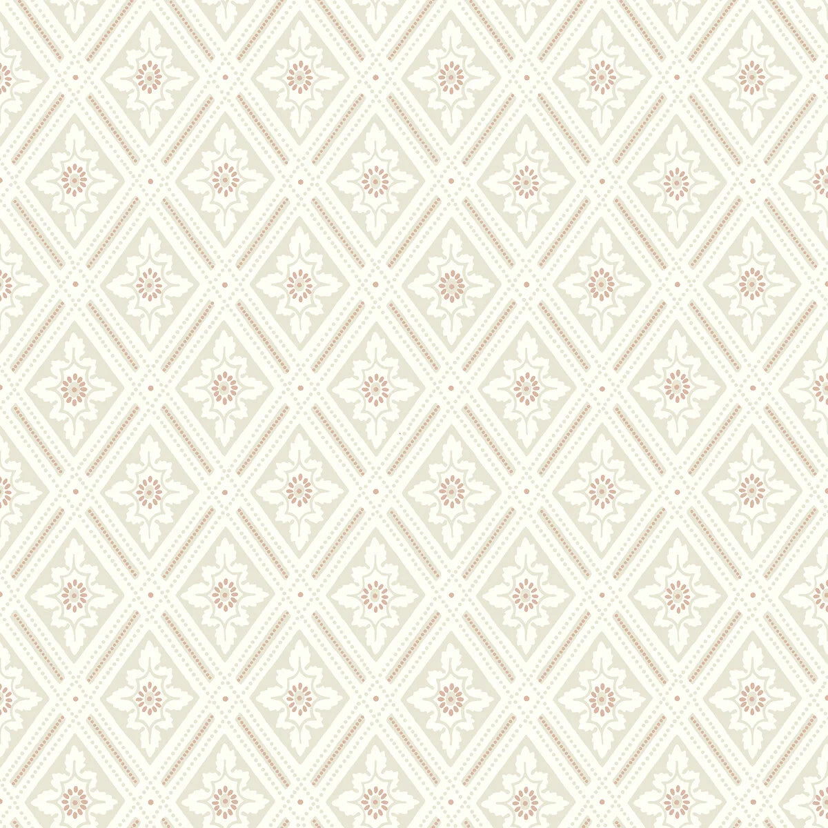 Vlies-Tapete mit geometrischem Muster ESTER beige mit Gold