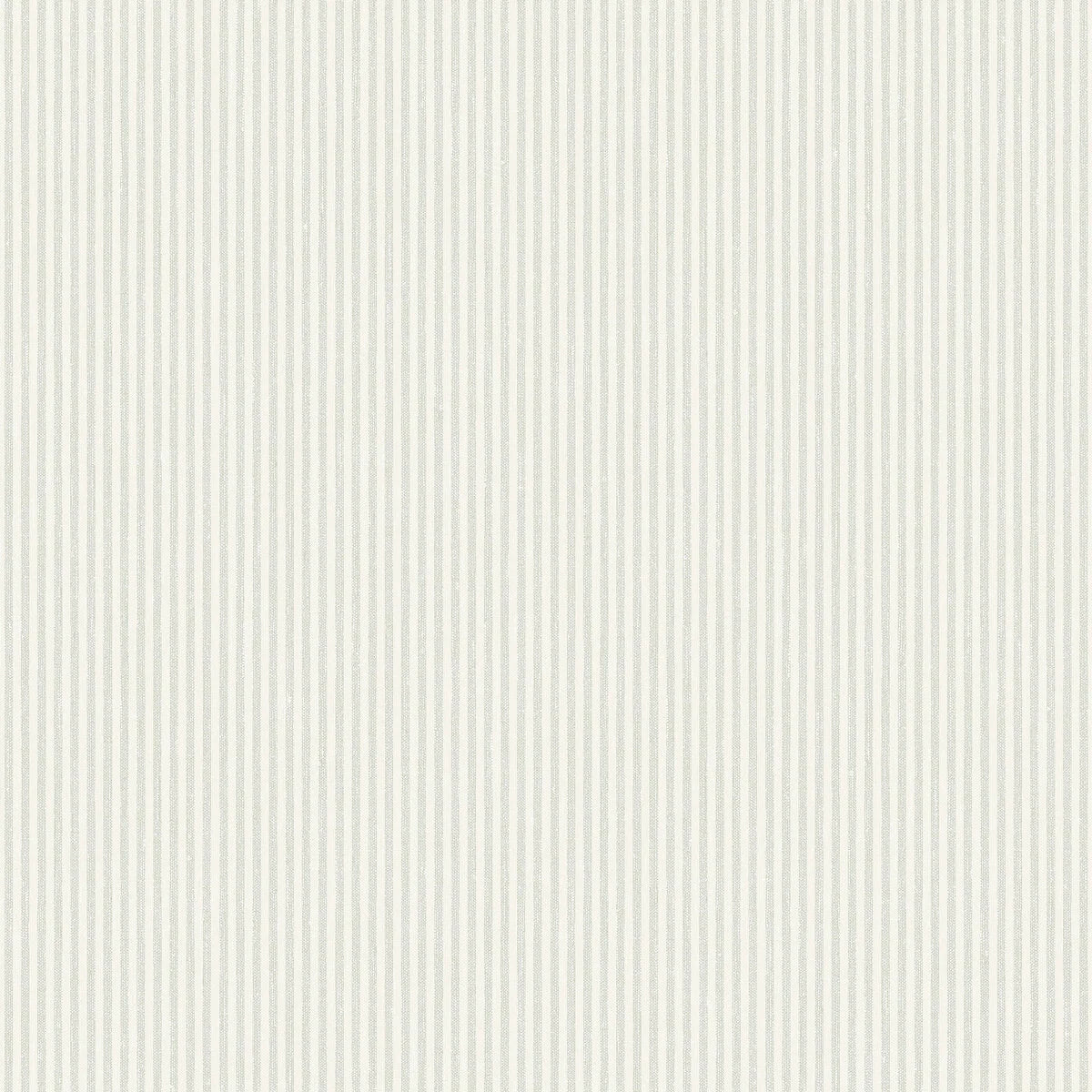 Strukturierte Tapete, die gestreiften Leinen imitiert, POLKA STRIPE grün mit beige