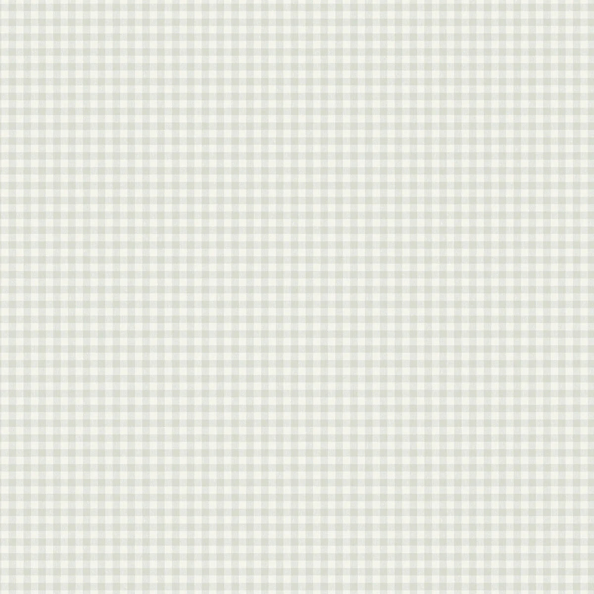 Strukturierte Tapete, die Leinen im Karomuster imitiert, PICNIC CHECK grün mit weiß