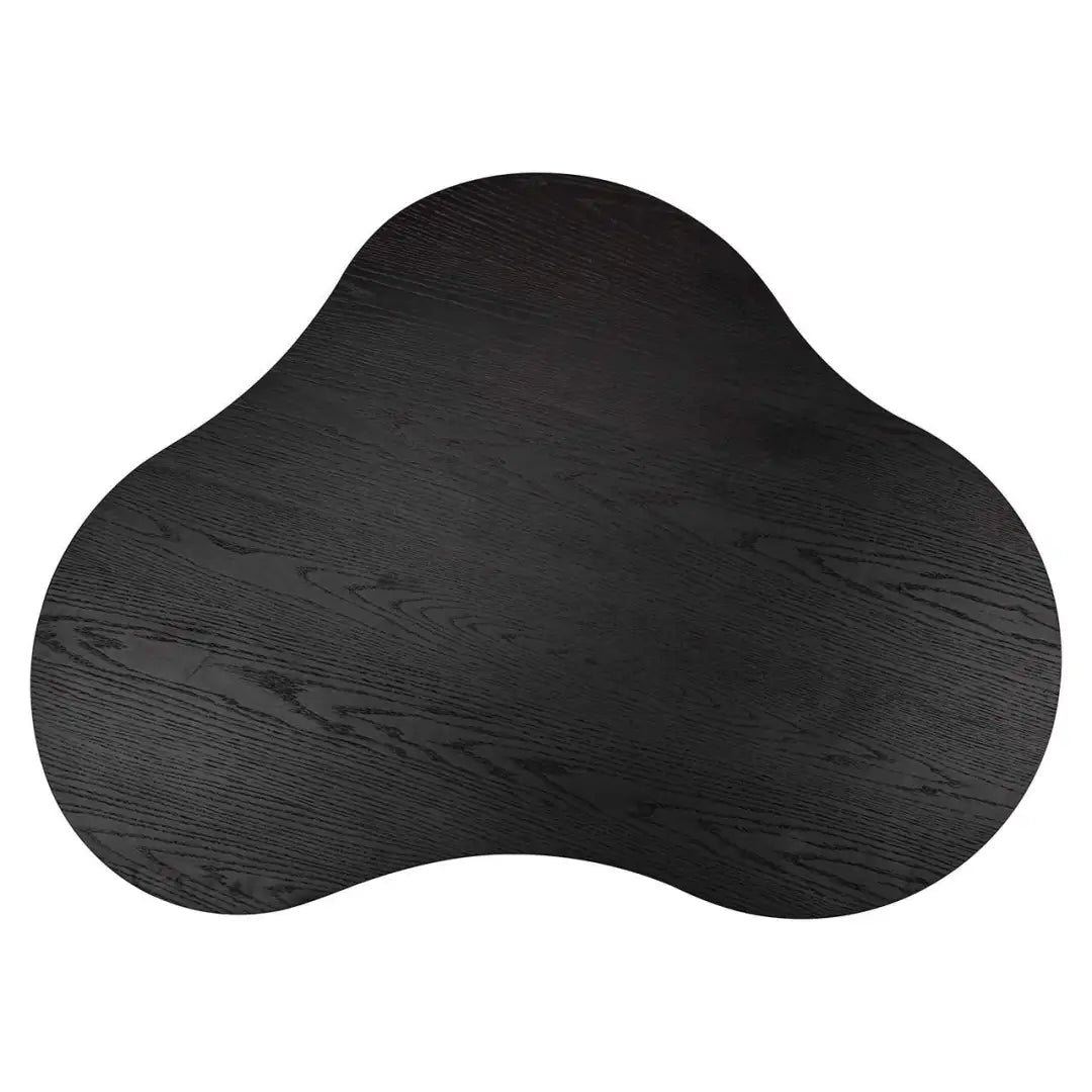 Set von Couchtischen BOGOR dunkelbraunes Eichenfurnier