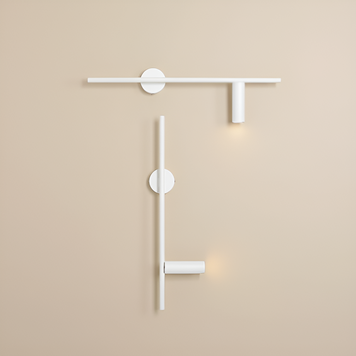 Right -sided sconce Trevo White