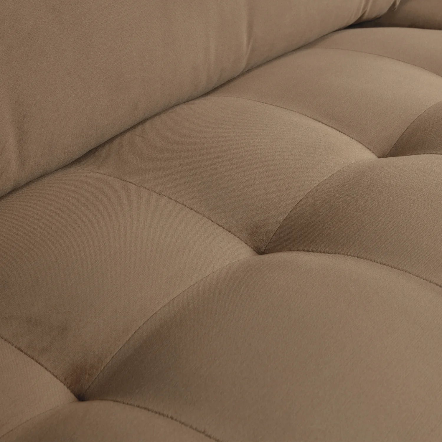 Samtsofa 2,5-Personen Rodeo Classic Taupe