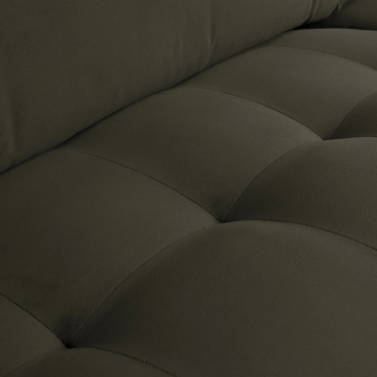 Samtsofa 2,5-Personen Rodeo Classic Dark Green