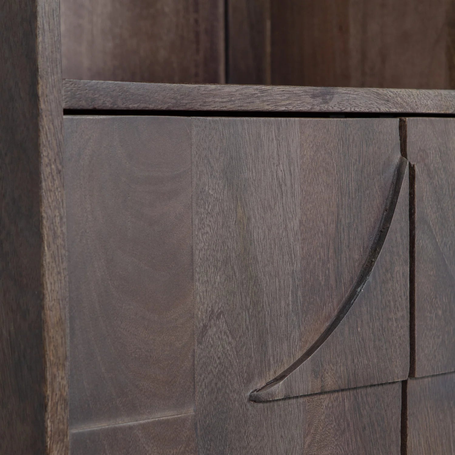 Draw bookcase mango wood