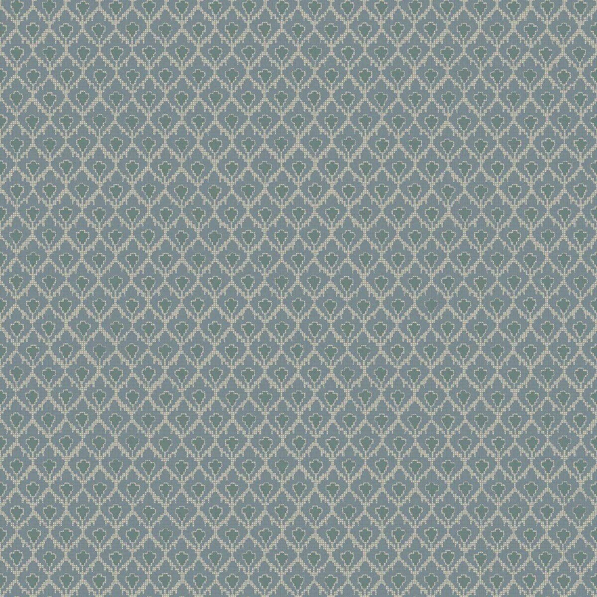 Vlies-Tapete mit geometrischem Muster SVEA blau